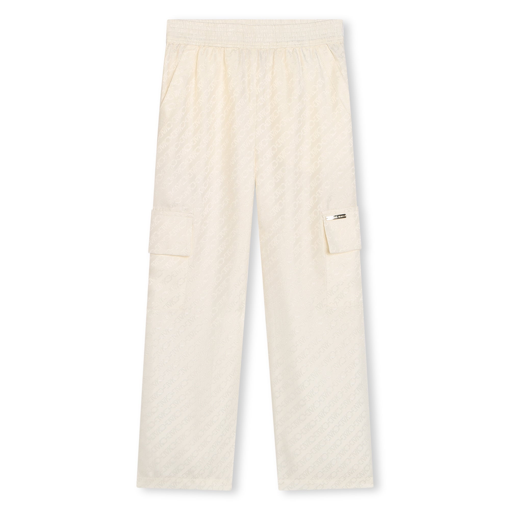 Jacquard Satin Trousers