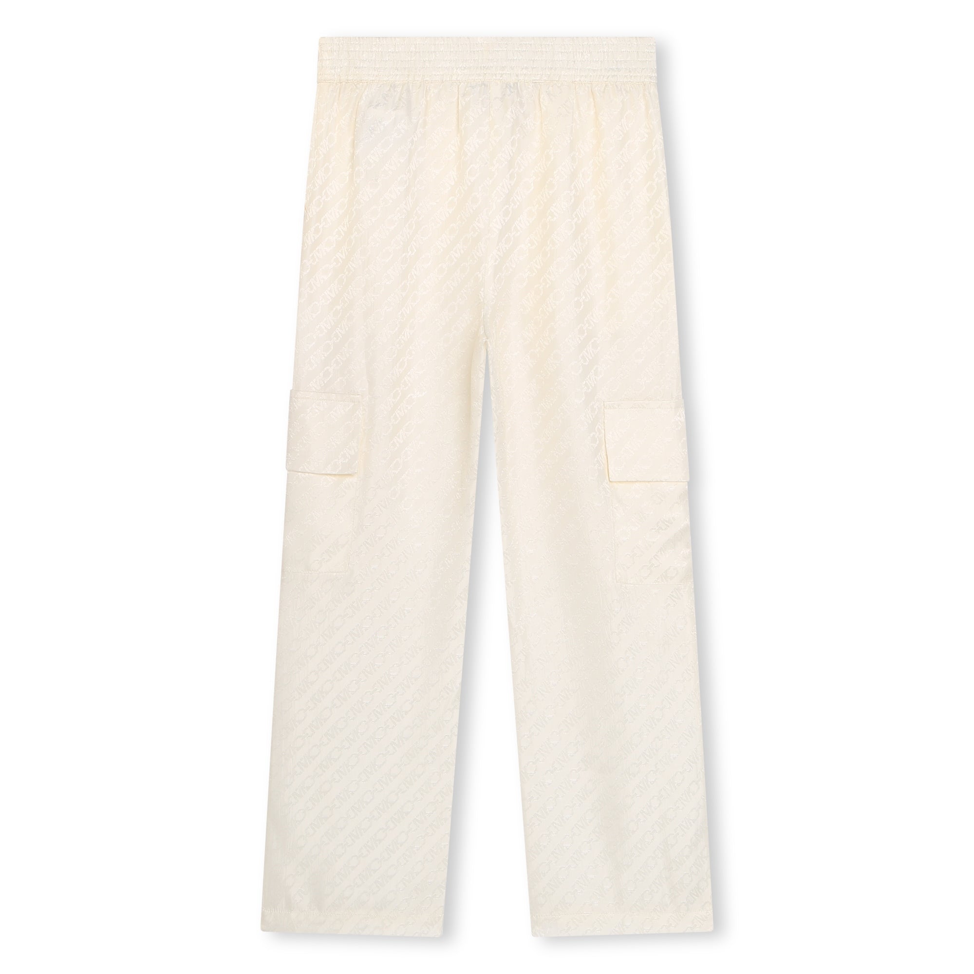 Jacquard Satin Trousers