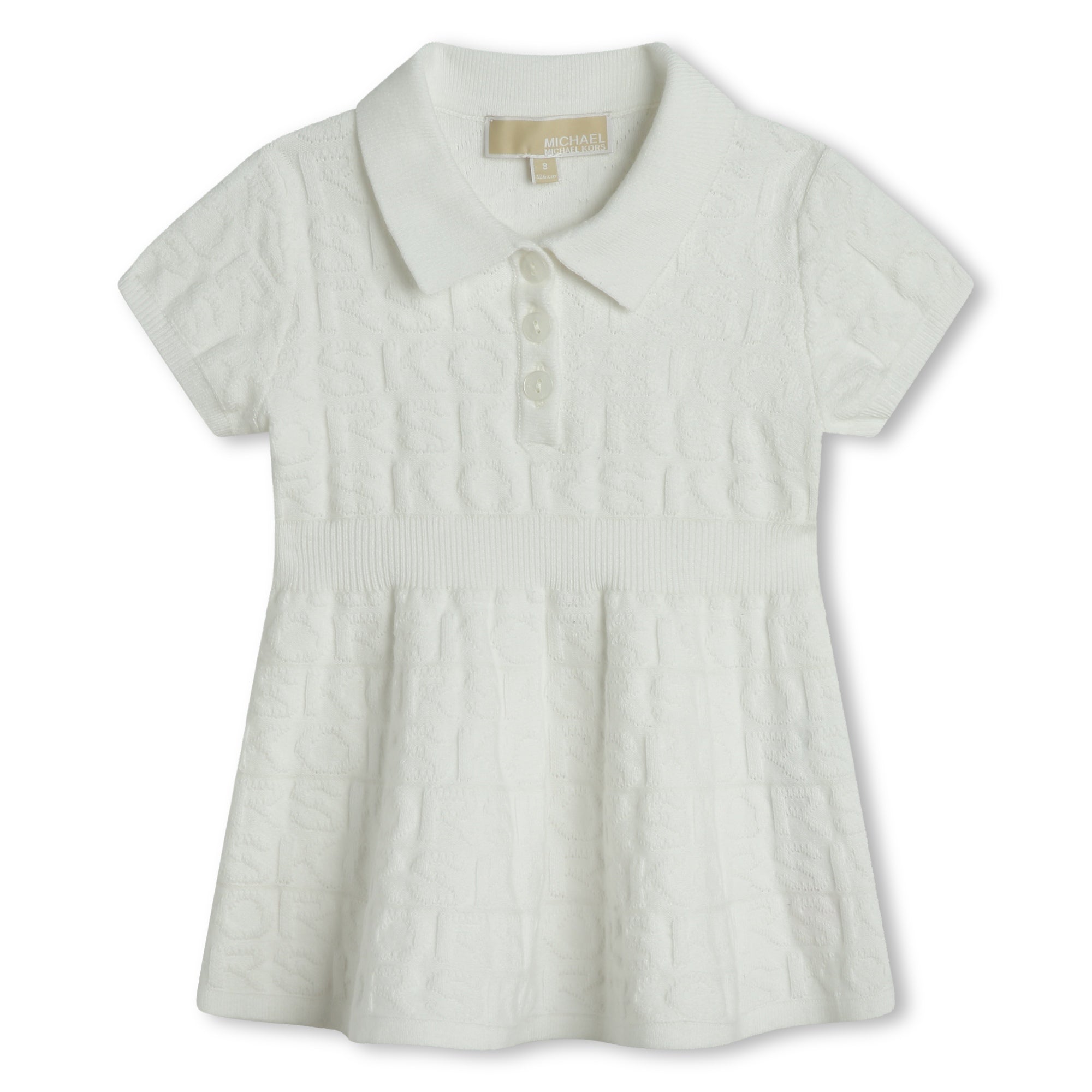 Polo Collar Knit Dress