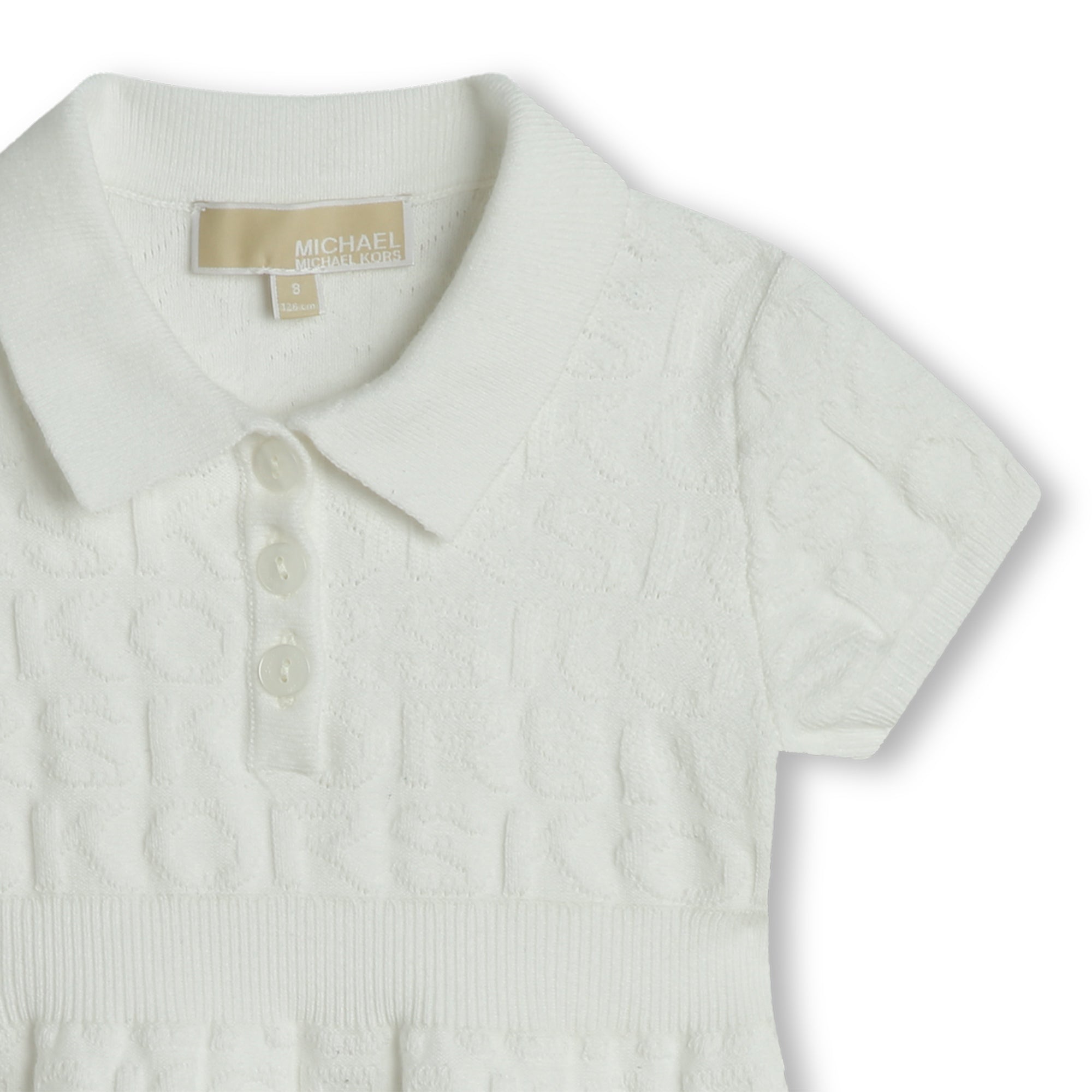 Polo Collar Knit Dress