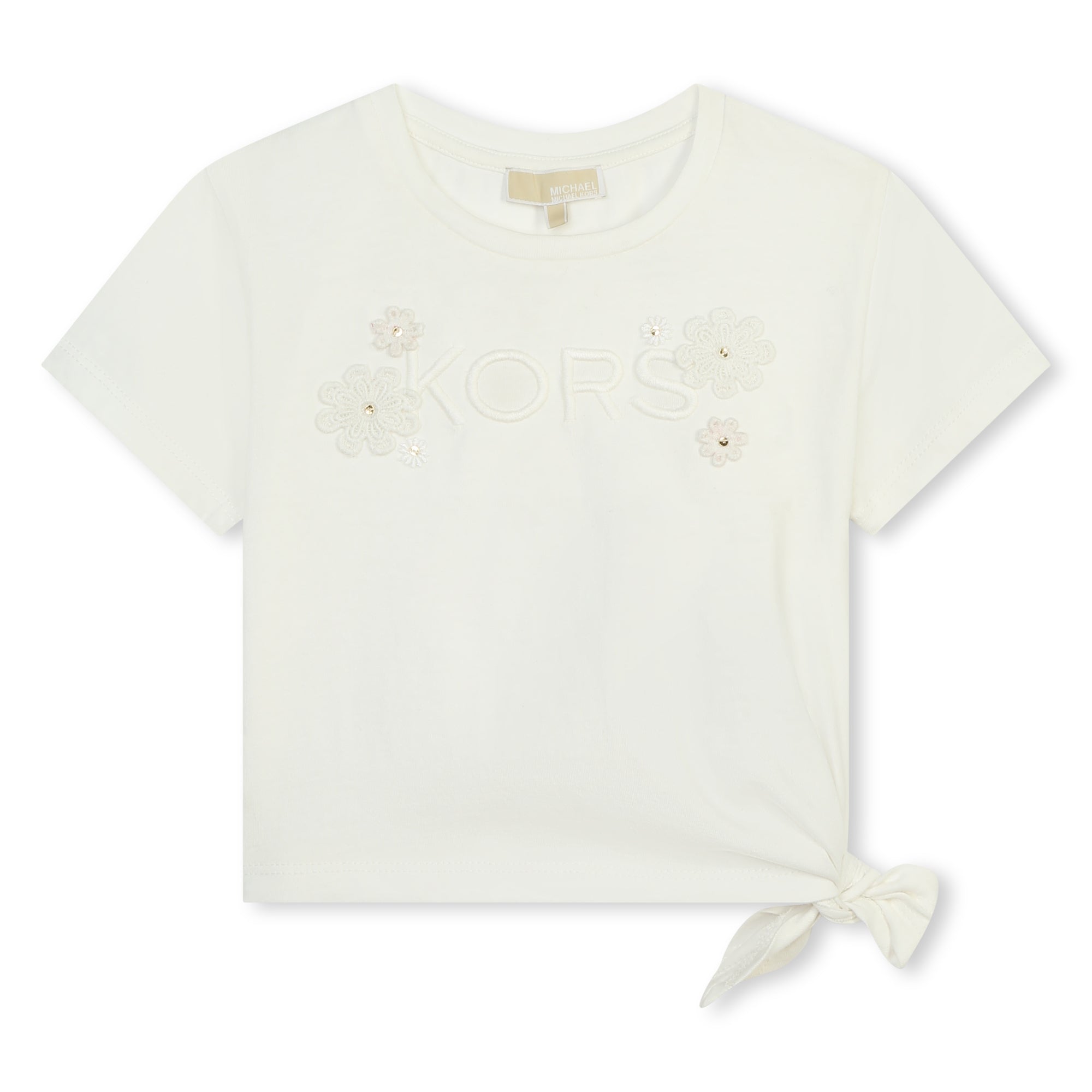 Bow Detail Fancy T-Shirt Michael Kors