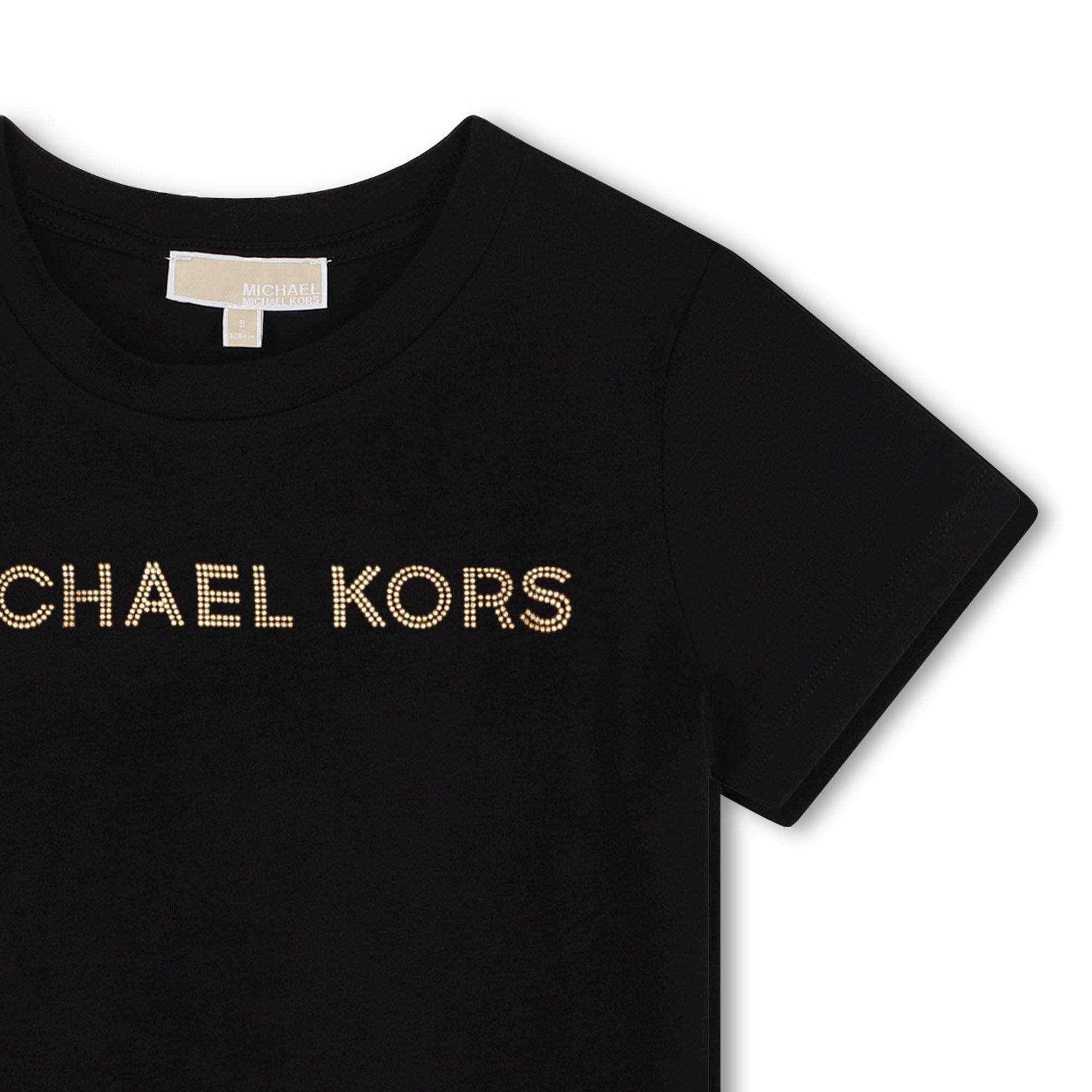 Foil Logo Short Sleeve Tee-Shirt Michael Kors