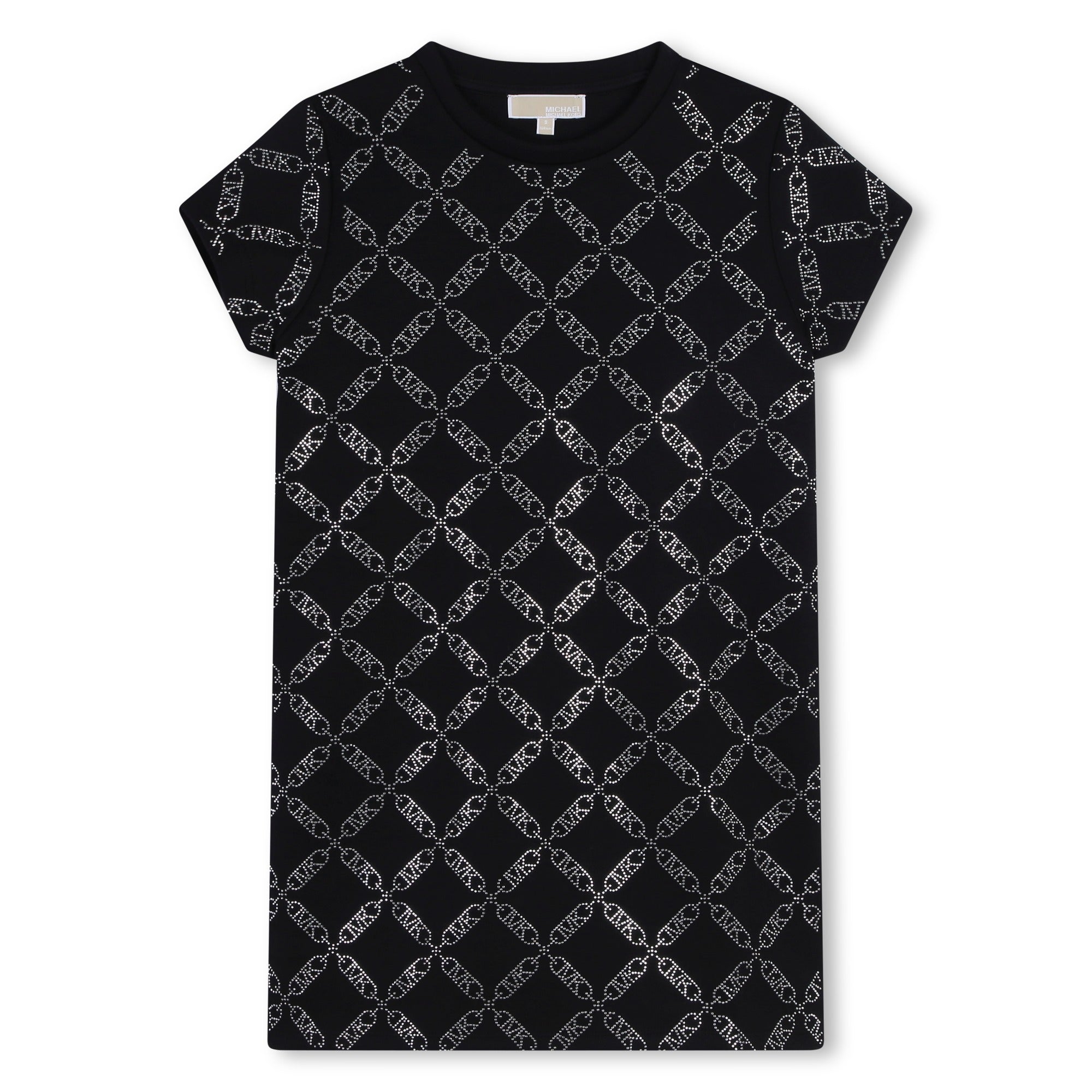 T-Shirt Dress with Empire Studs Michael Kors