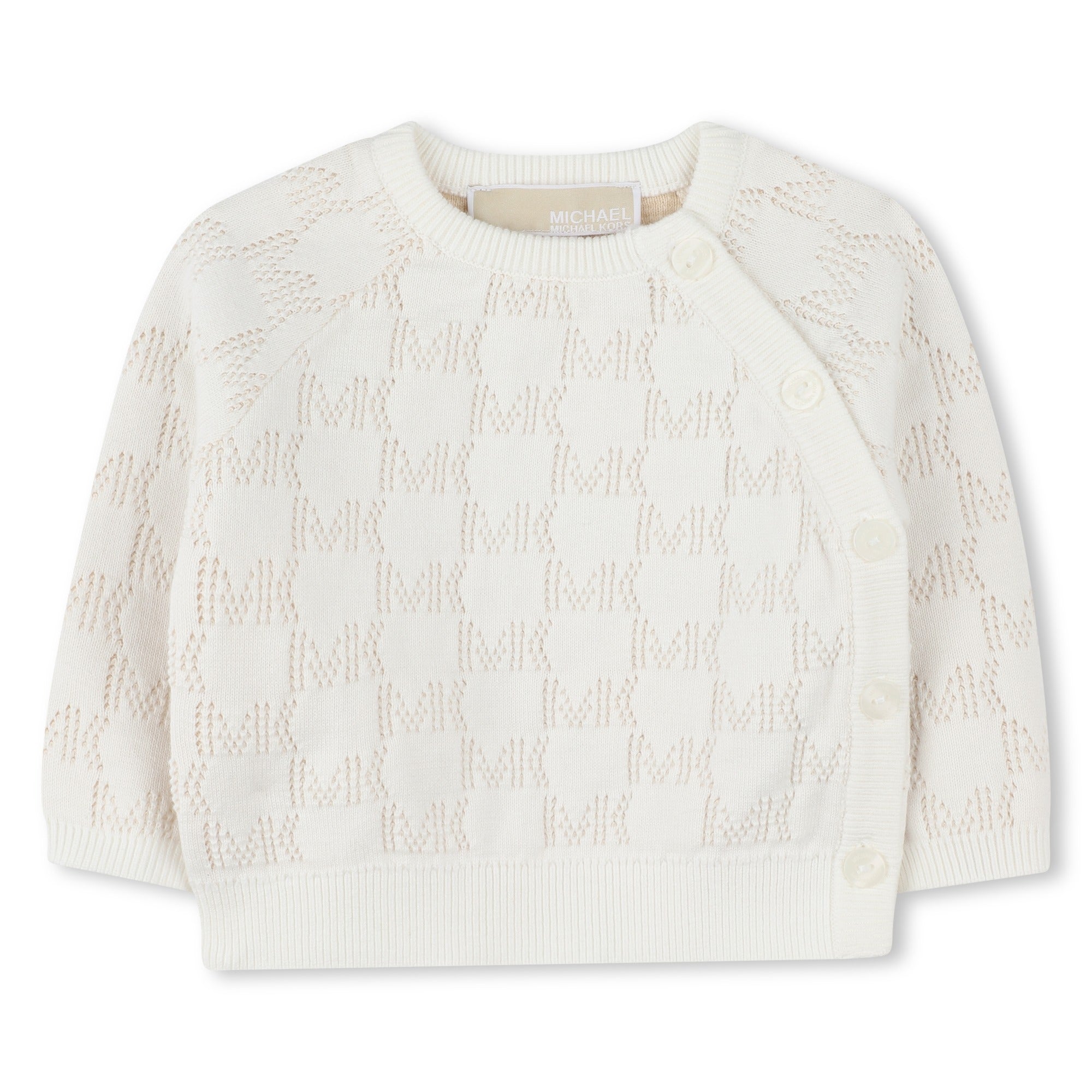 Organic Cotton Knitted Maternity Set with MK Signature Michael Kors