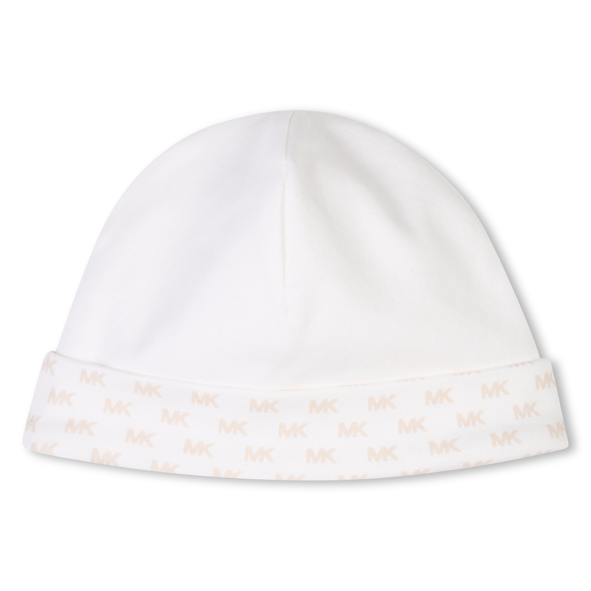 Organic Cotton Pyjama Set with Bib and Beanie Michael Kors