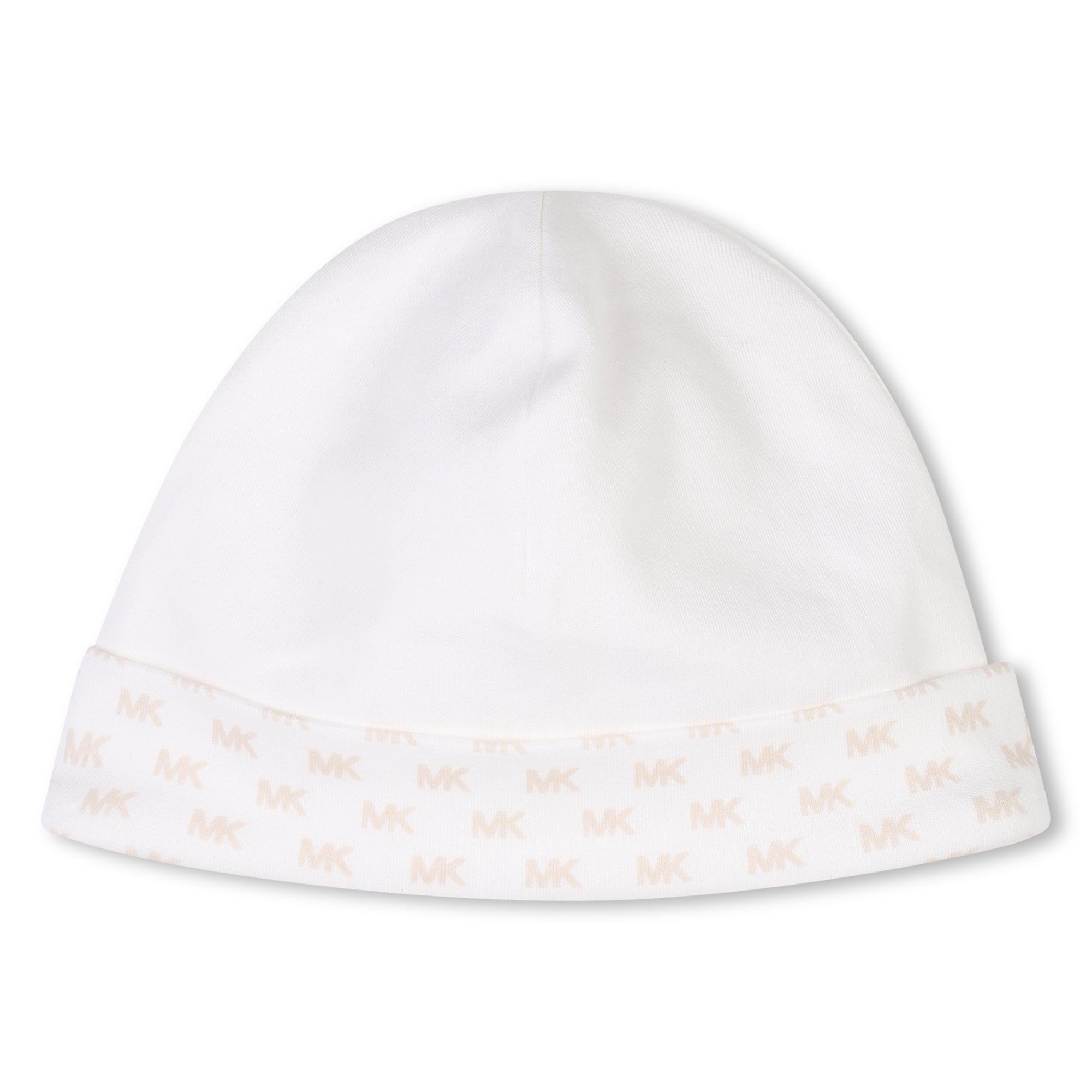 Organic Cotton Pyjama Set with Bib and Beanie Michael Kors