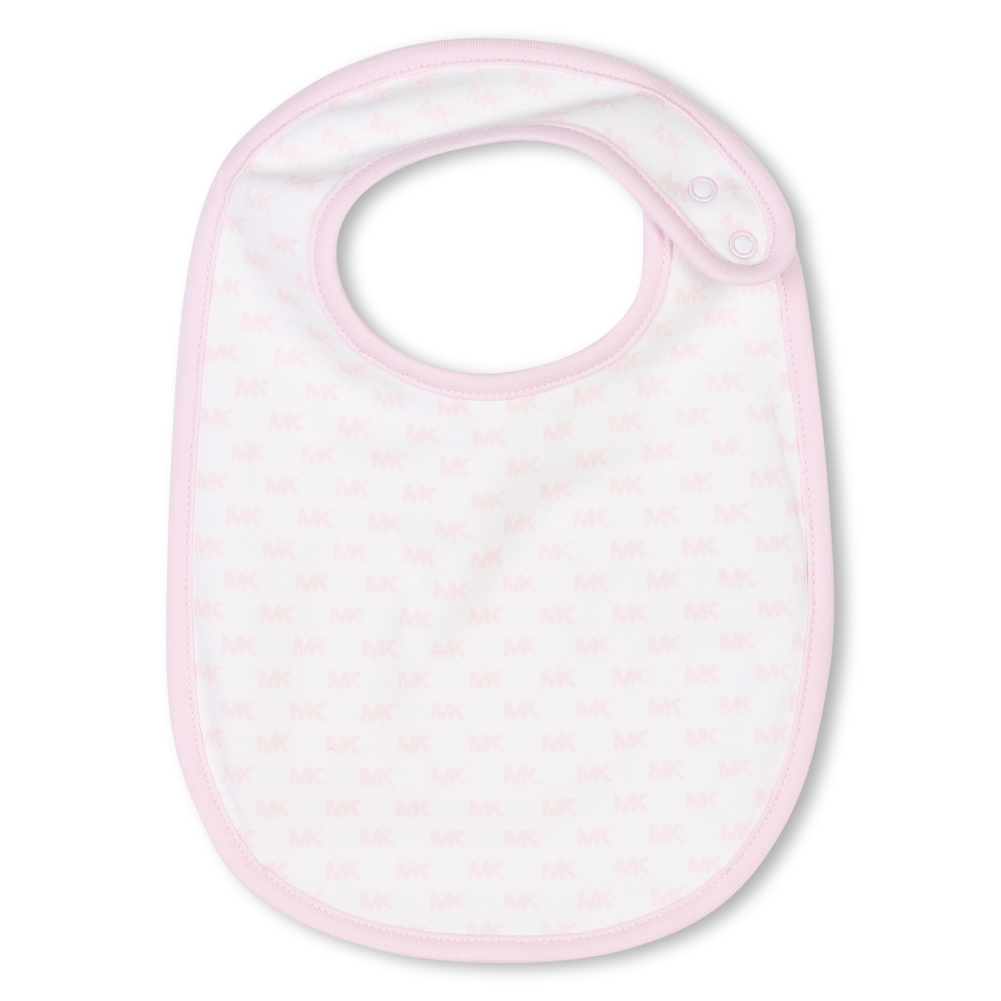 Organic Cotton Pyjama Set with Bib and Beanie Michael Kors