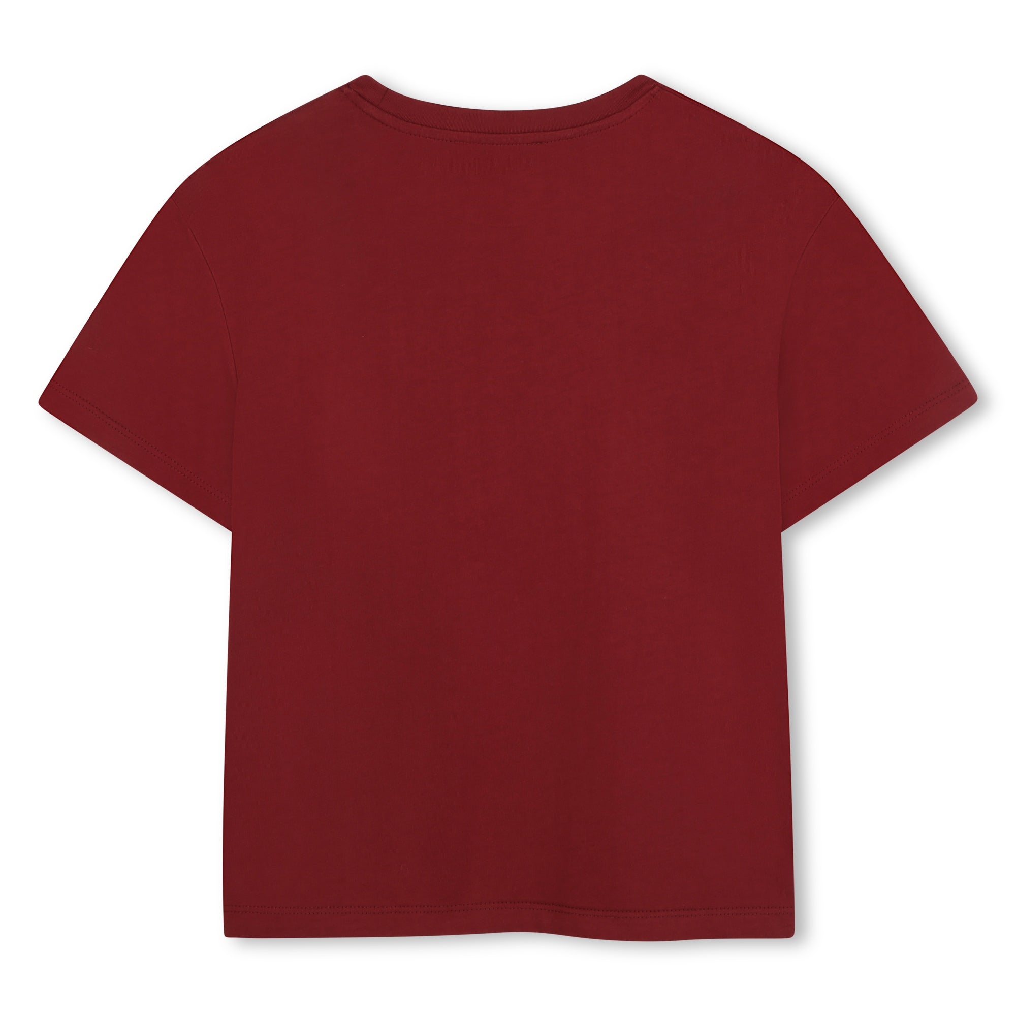 Girls Organic Cotton Short Sleeve T-Shirt with MK Chest Detail Michael Kors