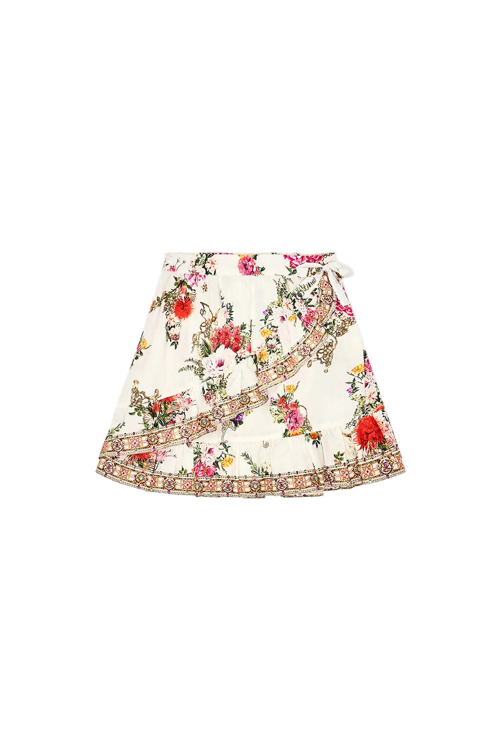 Egyptian Rose Mini Wrap Frill Skirt 4-10