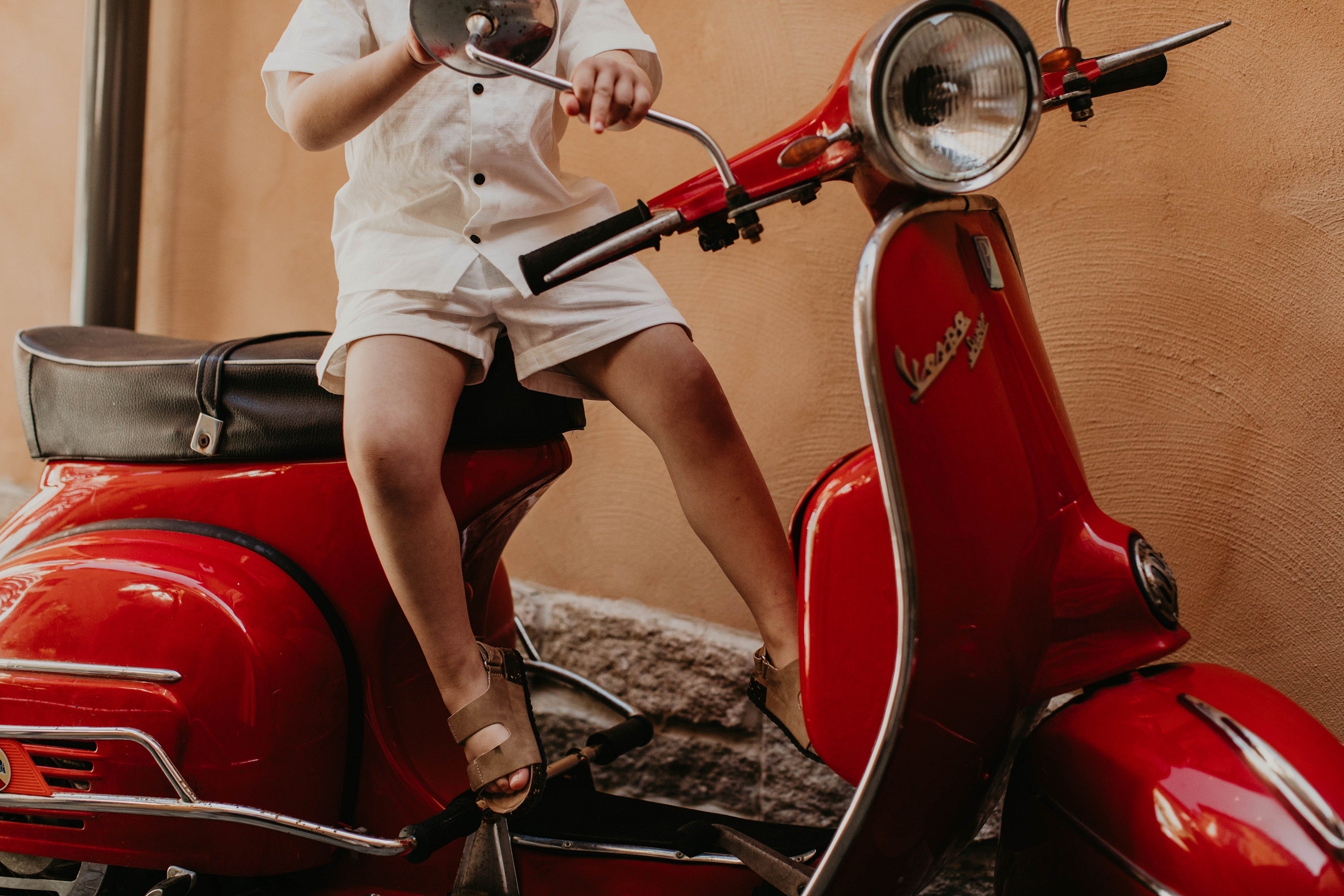 Gioia Shorts Bianco Lessi The Label