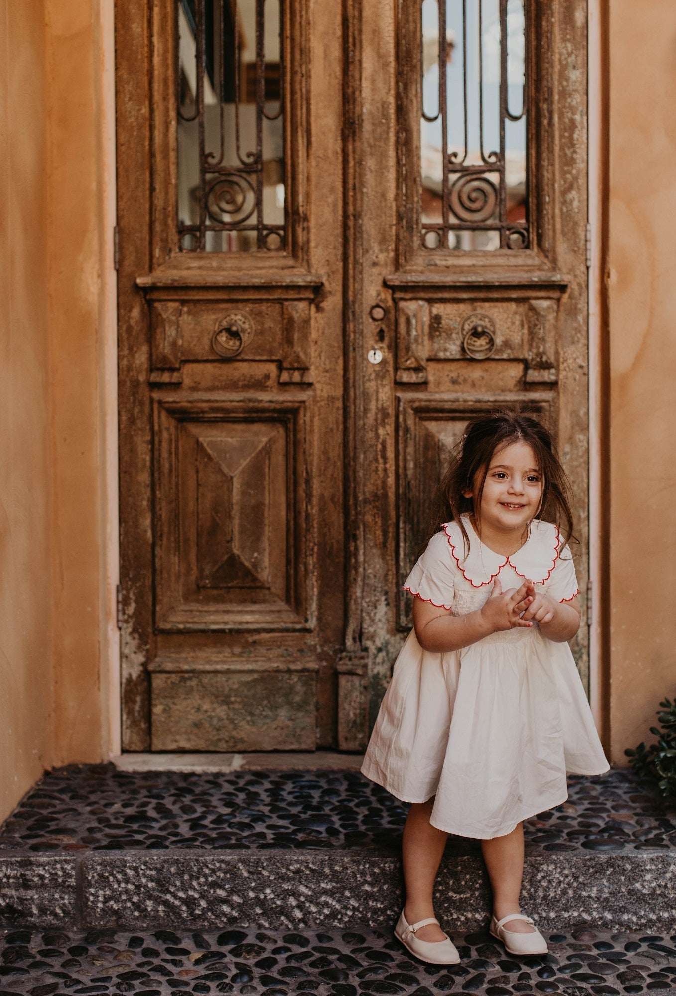 Stellina Dress Rosso Lessi The Label