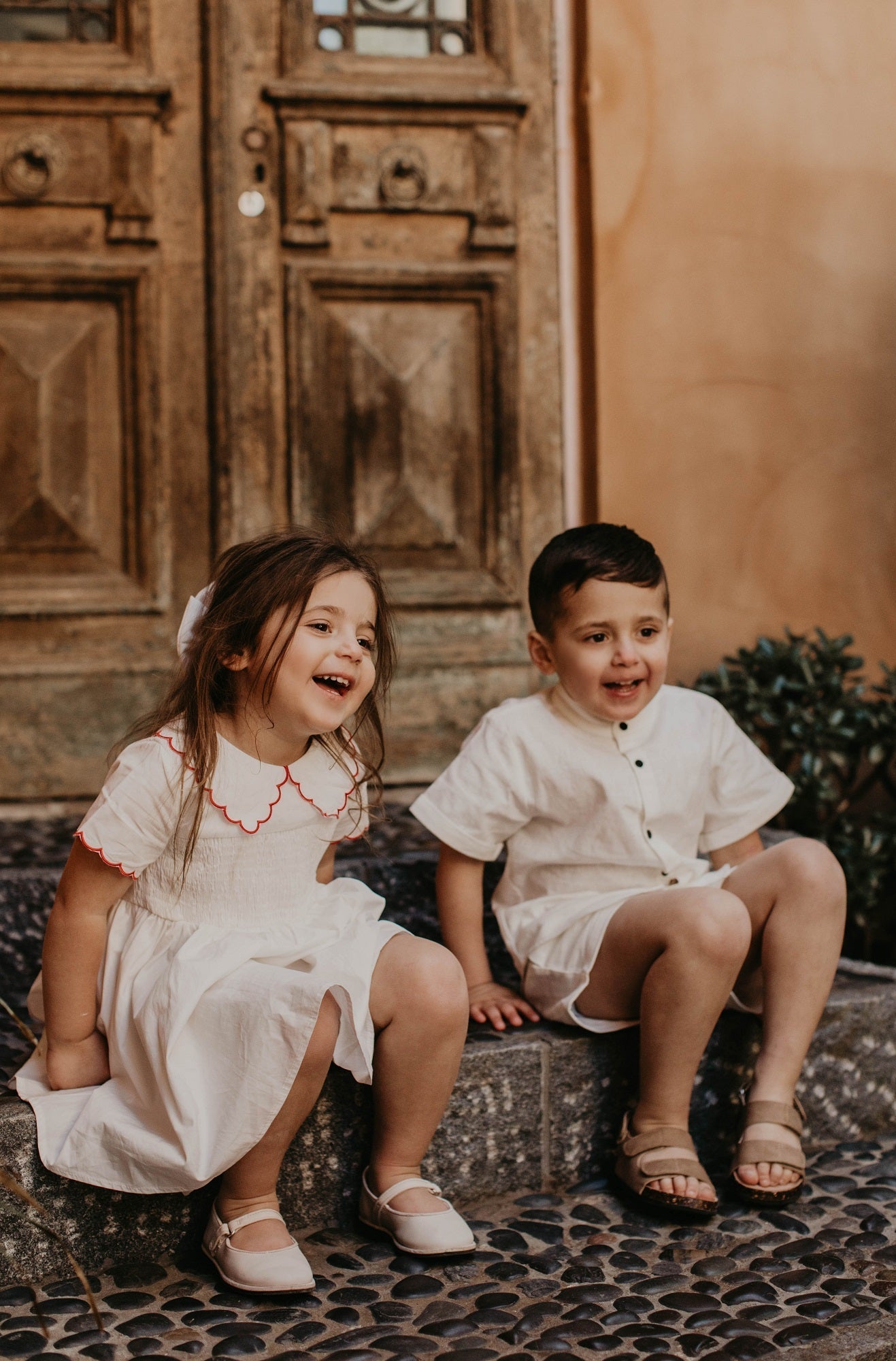 Stellina Dress Rosso Lessi The Label