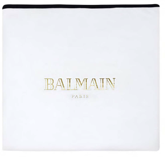 Luxury Cotton Baby Blanket Balmain