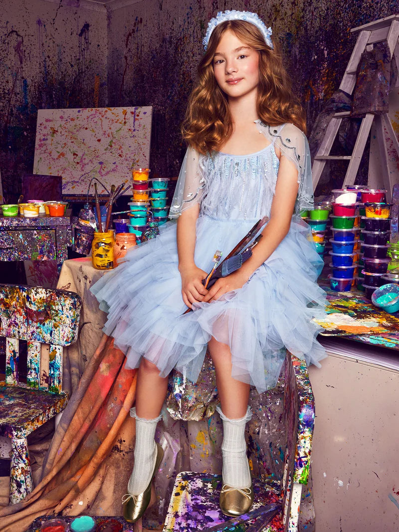 Portrait Flower Headband Tutu Du Monde