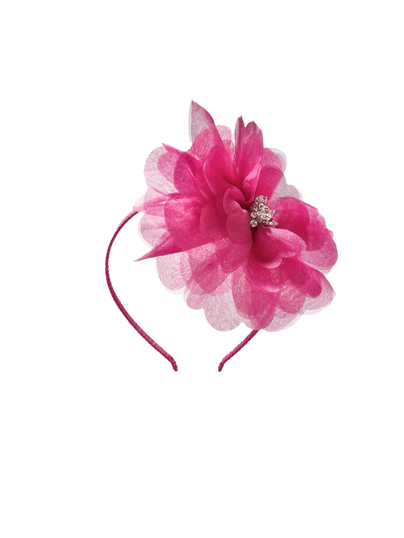 Tulle Peony Headband