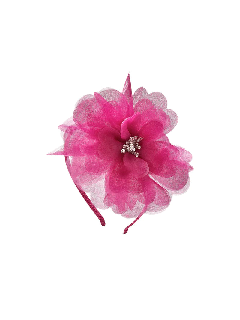 Tulle Peony Headband