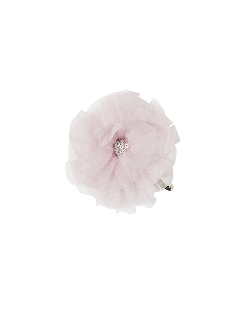 Organza Flower Hair Clip Tutu Du Monde