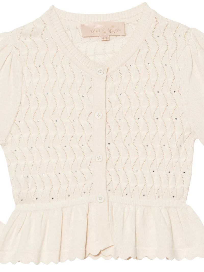 Crystal Dalliance Cardigan Tutu Du Monde