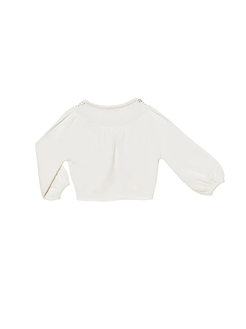 Chic Curved Hem Cardigan Tutu Du Monde