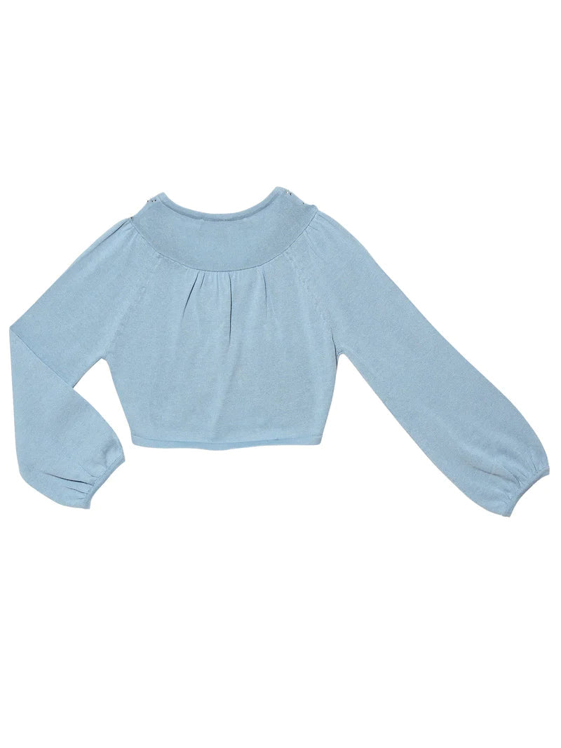 Chic Curved Hem Cardigan Tutu Du Monde