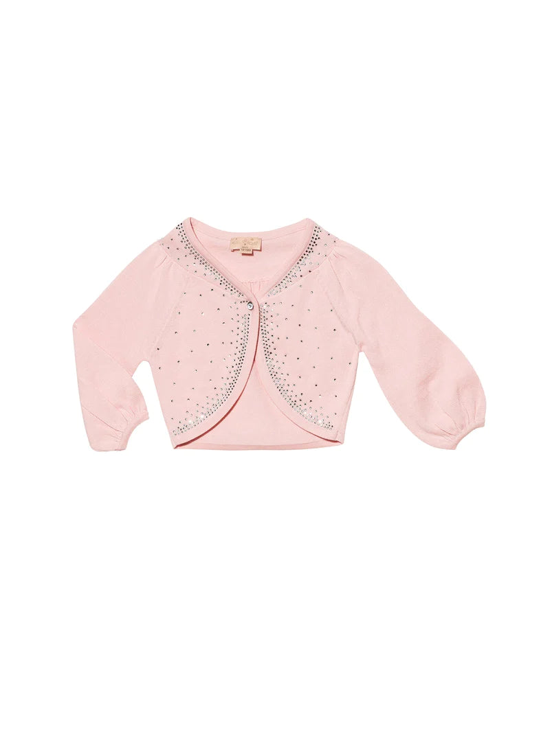 Chic Curved Hem Cardigan
