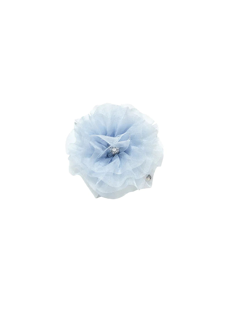 Organza Flower Hair Clip Tutu Du Monde