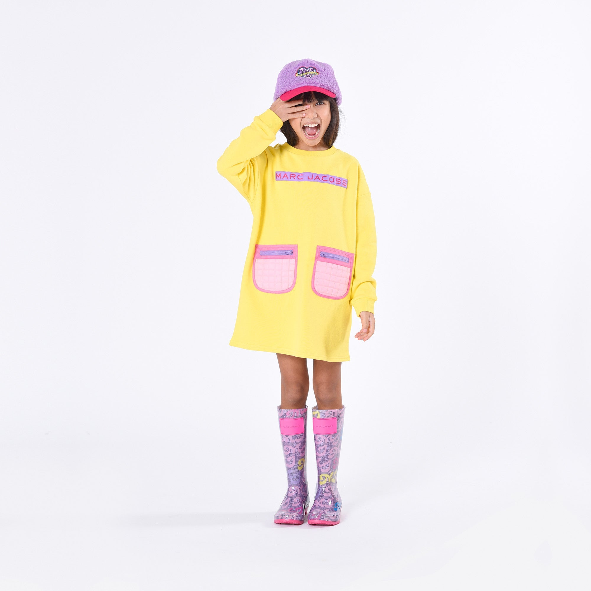 Cotton French Terry Dress The Marc Jacobs