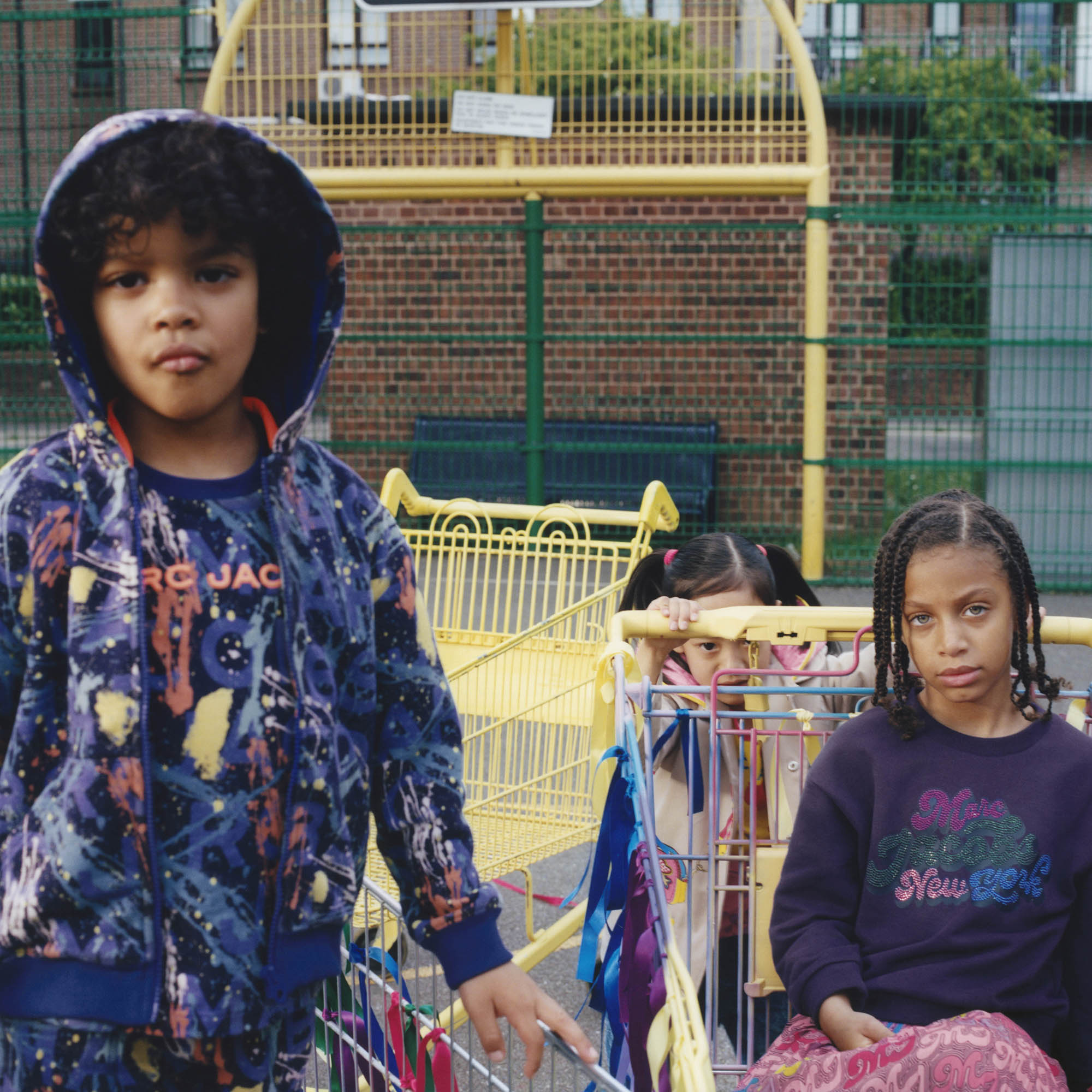 Studded French Terry Sweatshirt The Marc Jacobs