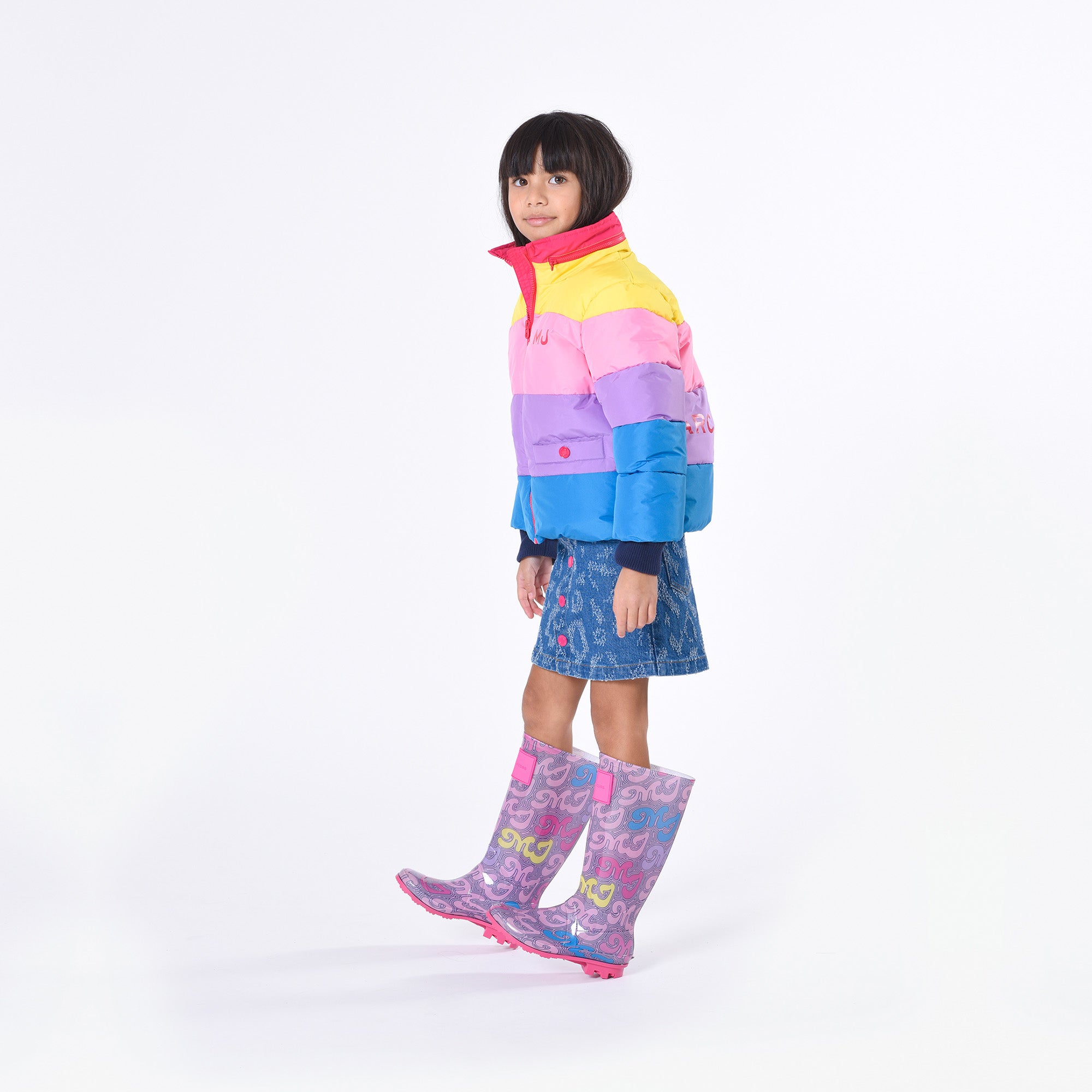 MJ Multicolour Wellies