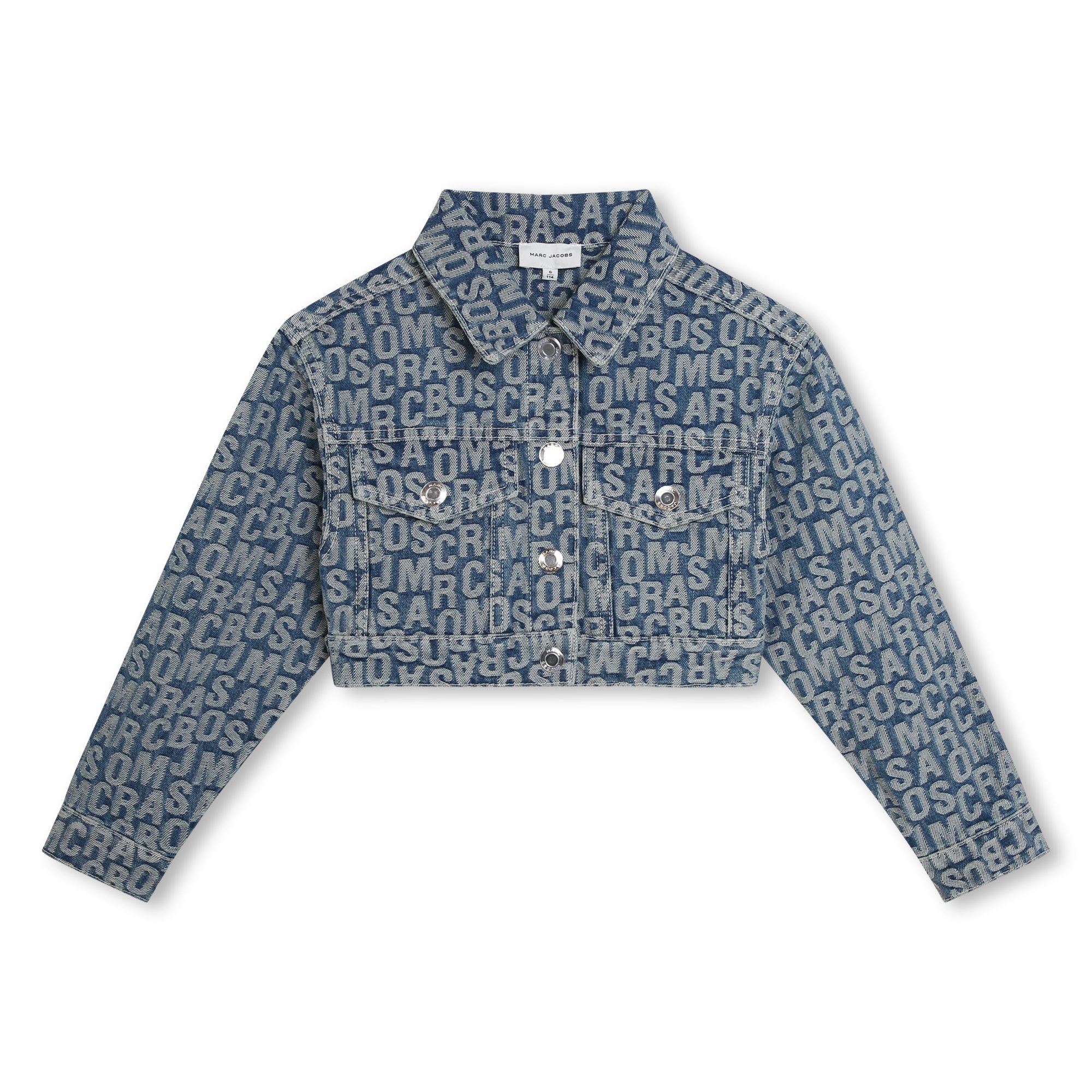 Jumbled Logo Denim Jacket The Marc Jacobs