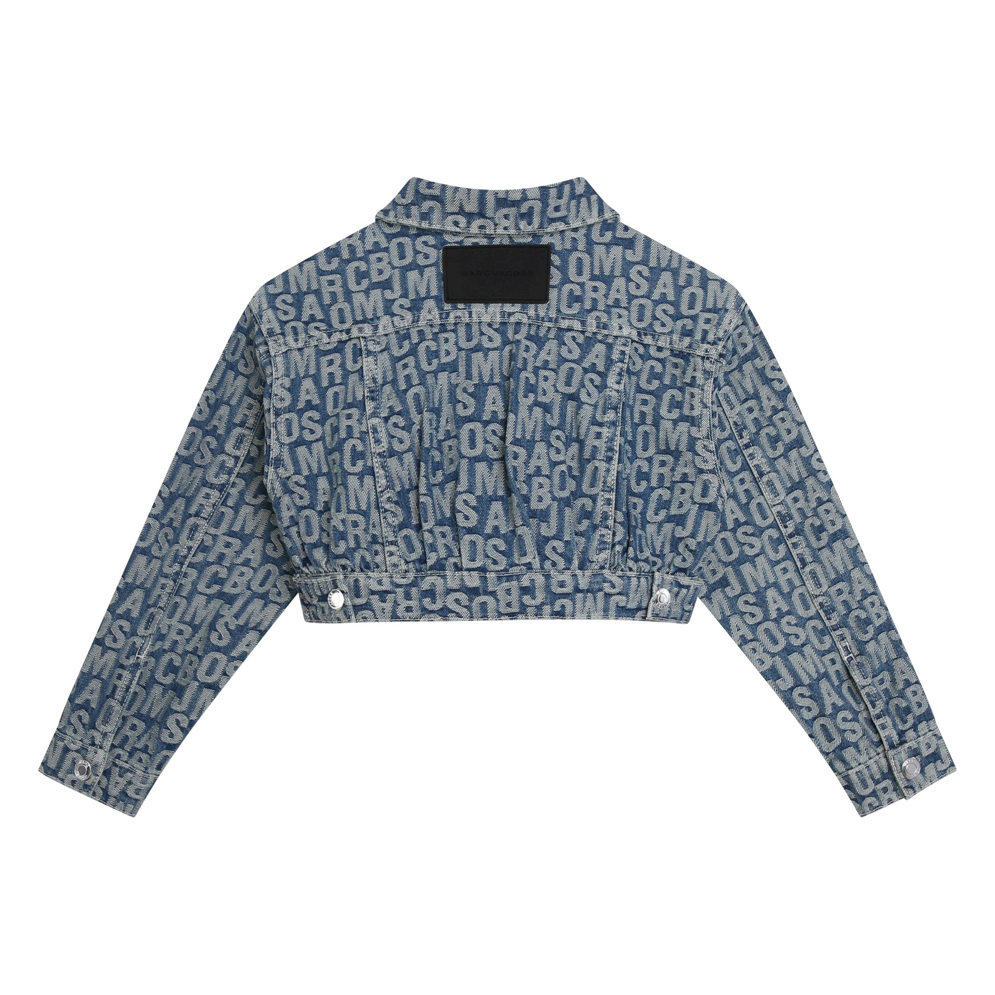 Jumbled Logo Denim Jacket The Marc Jacobs