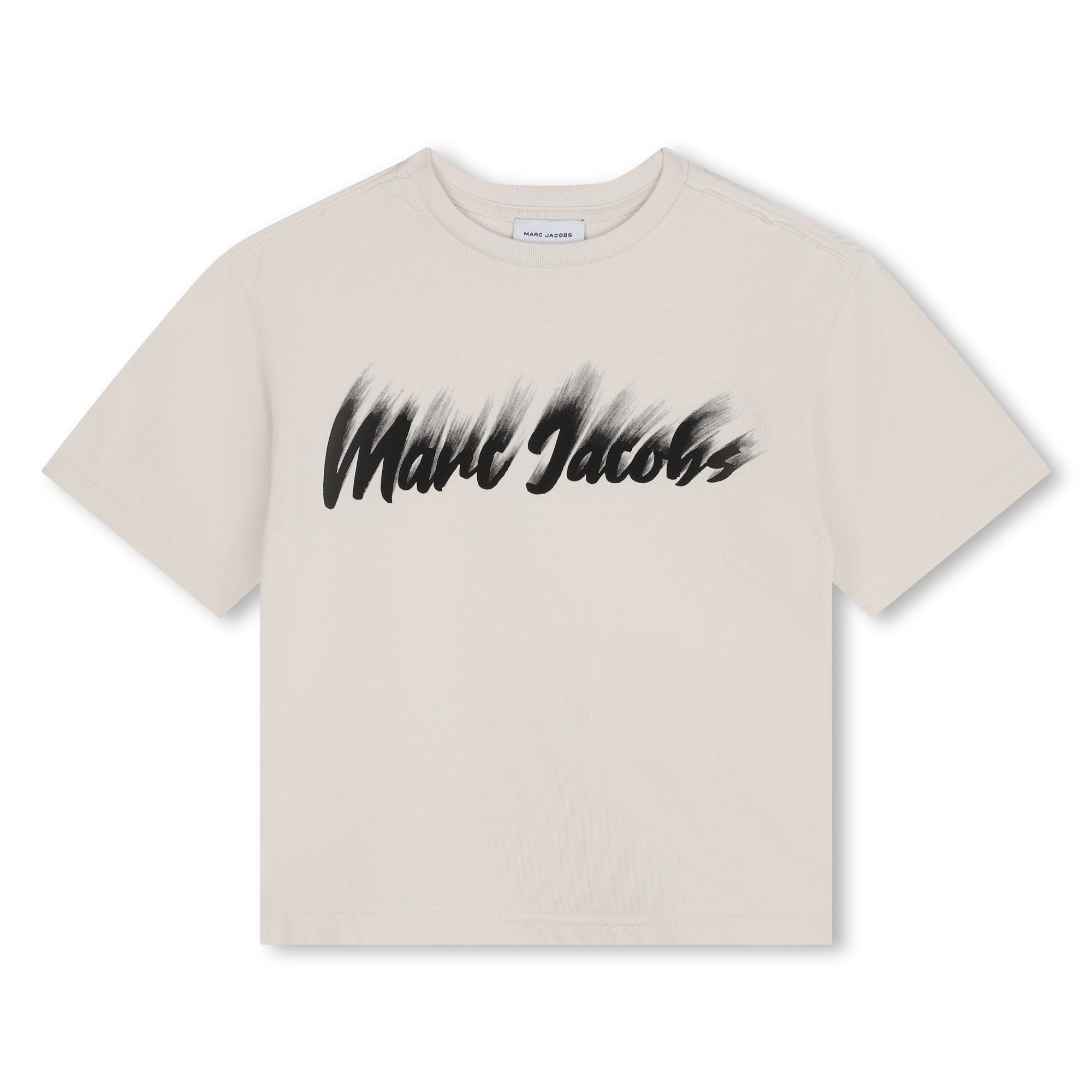 Fancy Logo Sand Short Sleeve Tee