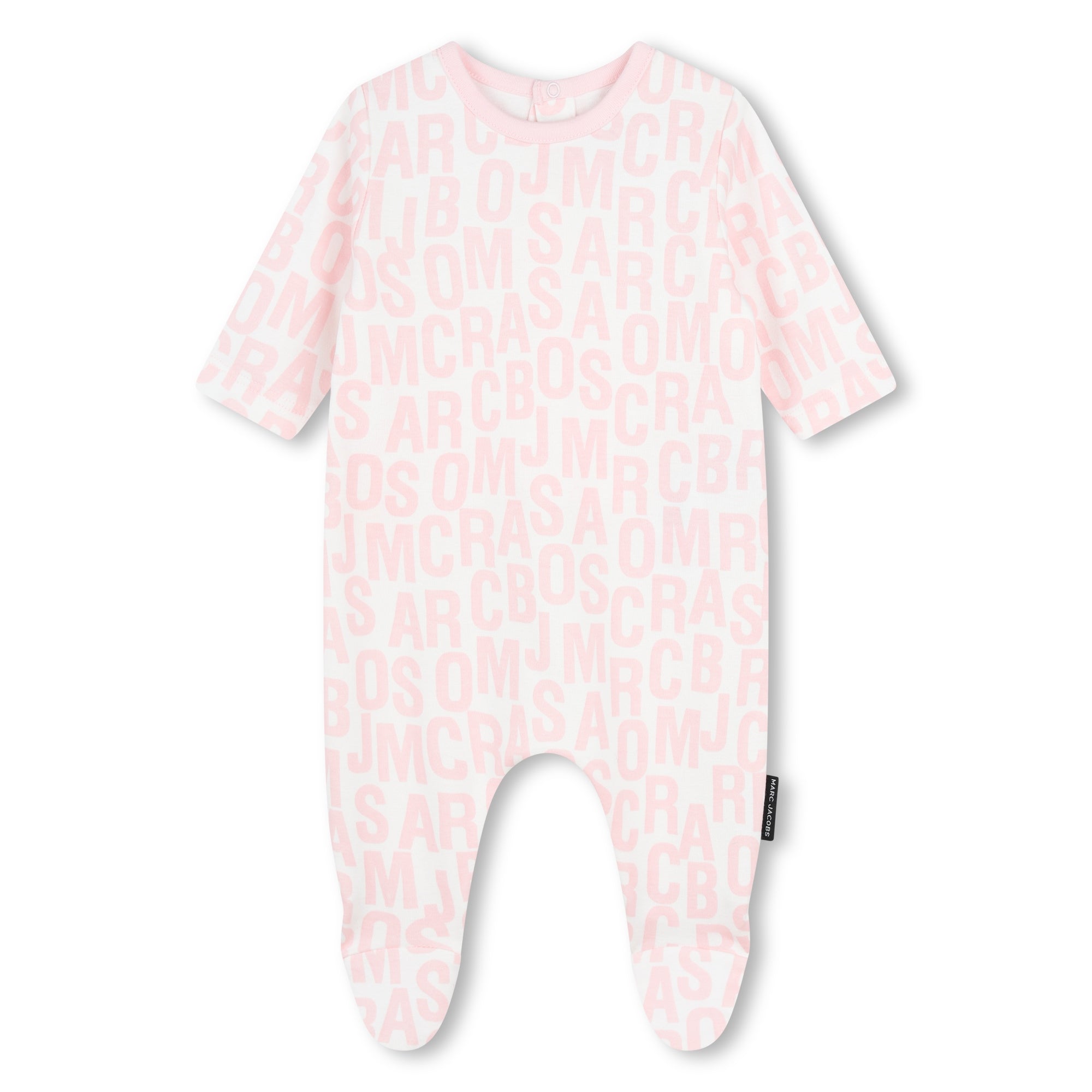 Pink Pyjamas, Bib & Hat Set The Marc Jacobs