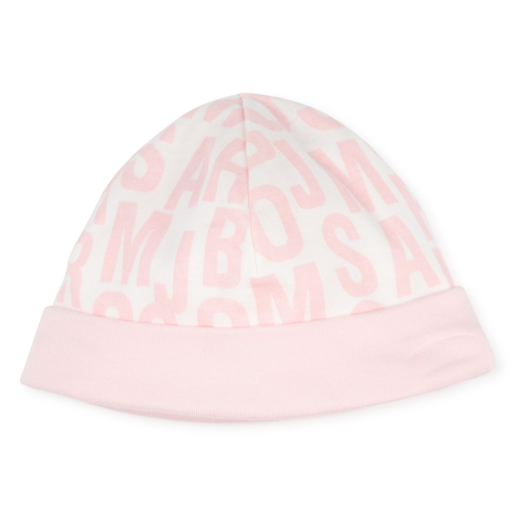 Pink Pyjamas, Bib & Hat Set