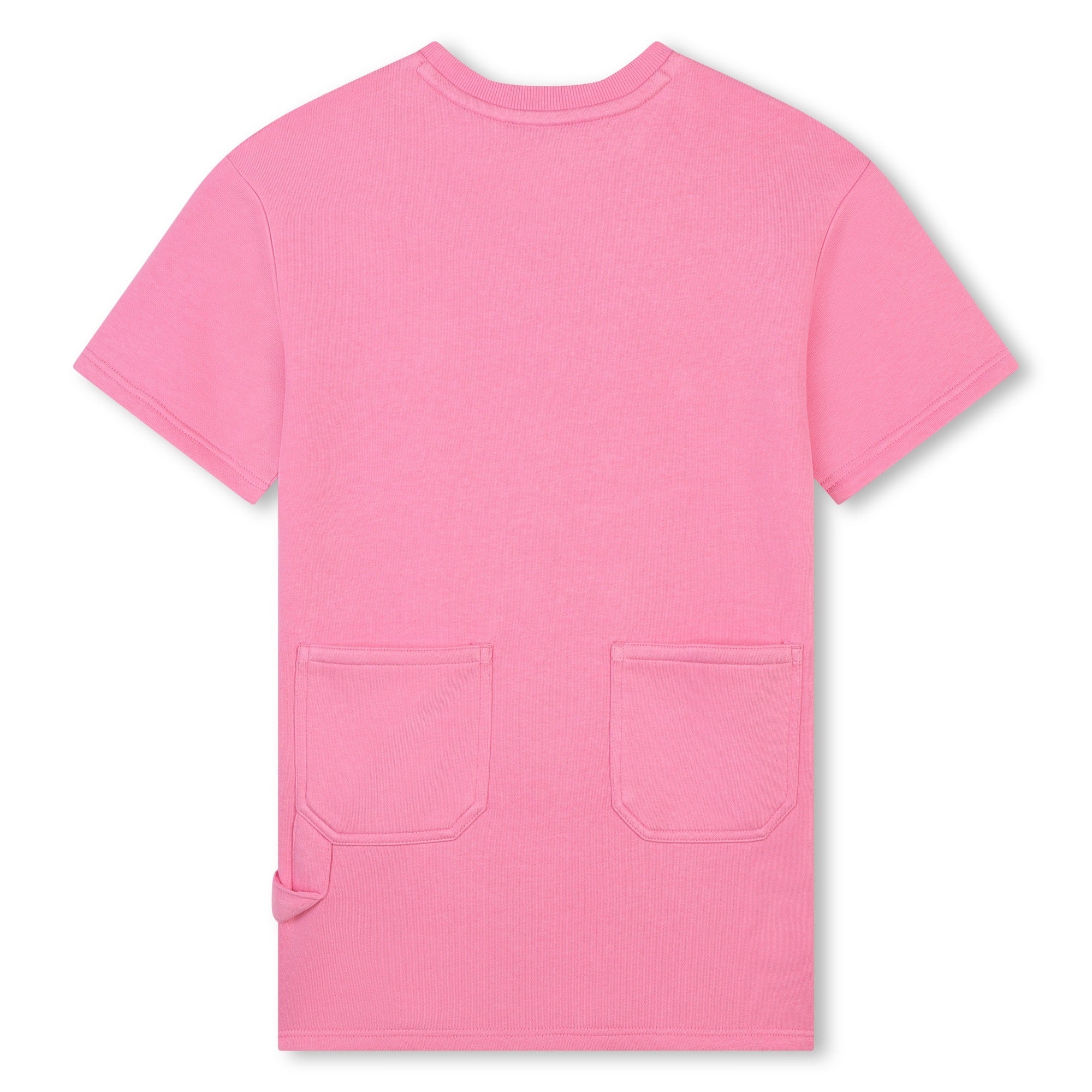 Rhinestone Metallic Logo Short Sleeved Dress The Marc Jacobs