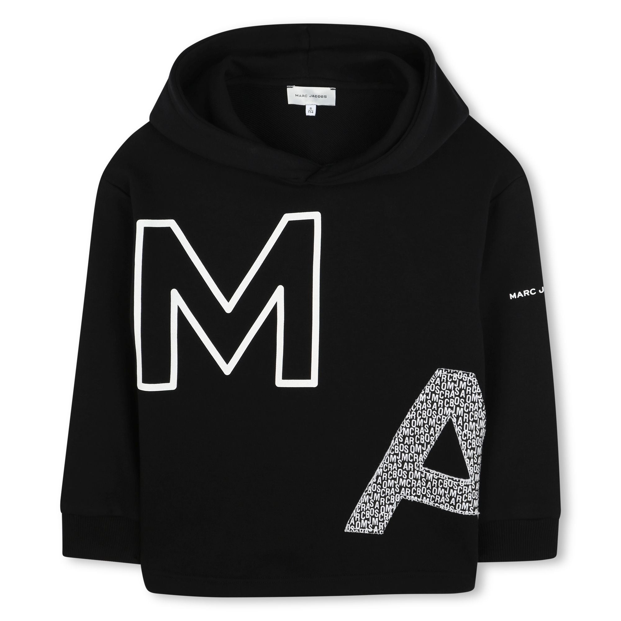 Graphic Print Hooded Sweatshirt for Kids