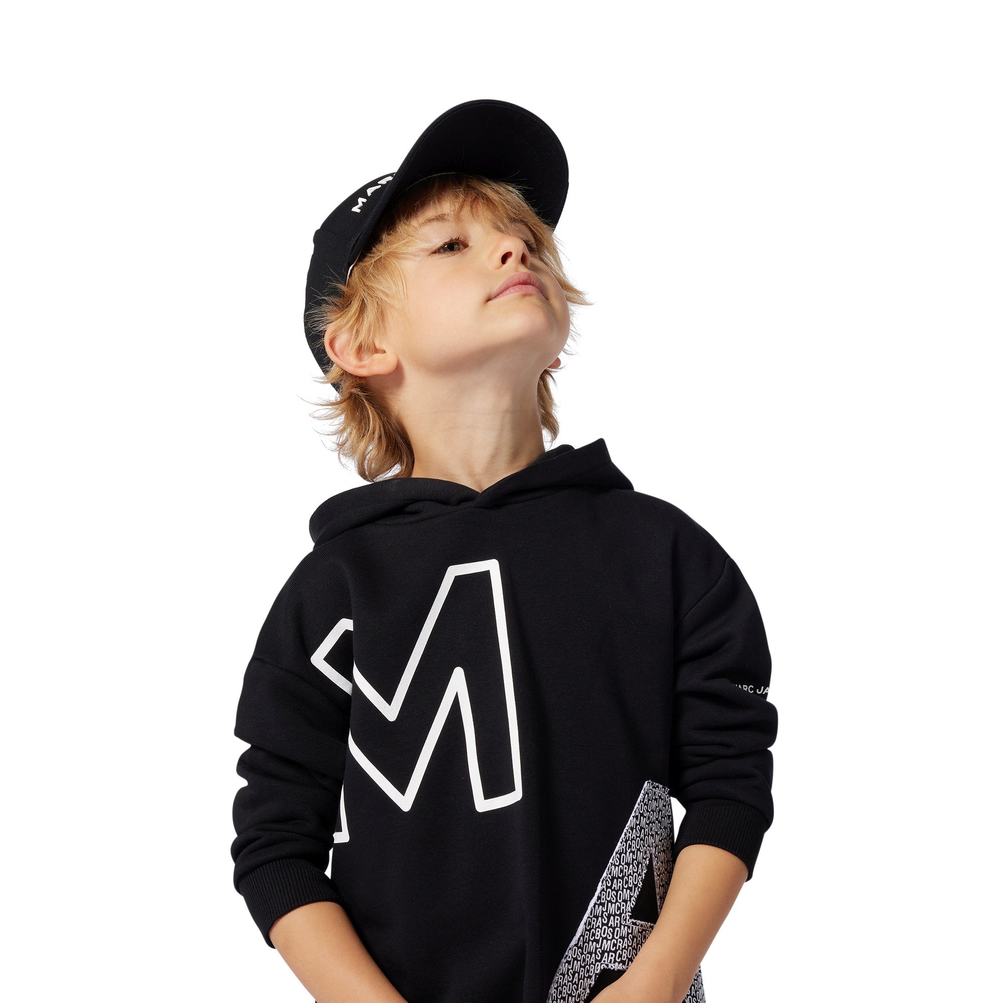 Graphic Print Hooded Sweatshirt for Kids