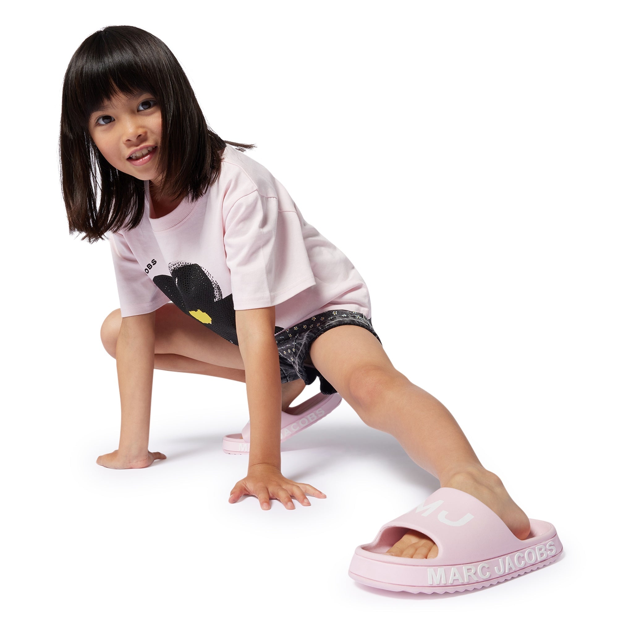 Floral Graphic Short-Sleeve T-Shirt The Marc Jacobs