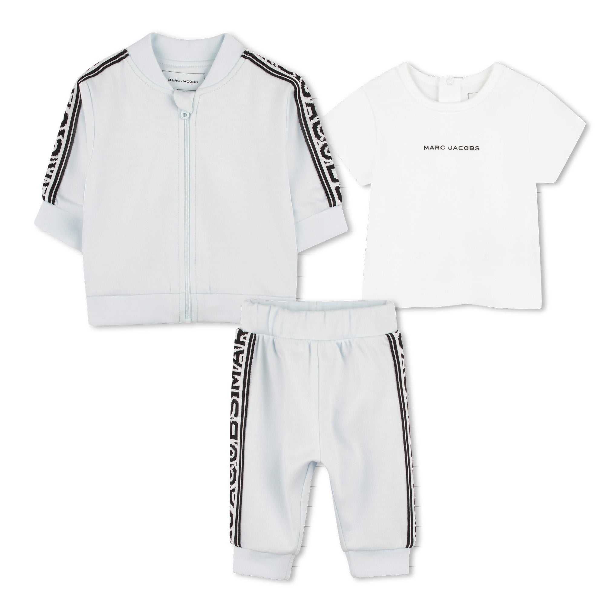 Baby Three-Piece Logo Tracksuit Set The Marc Jacobs