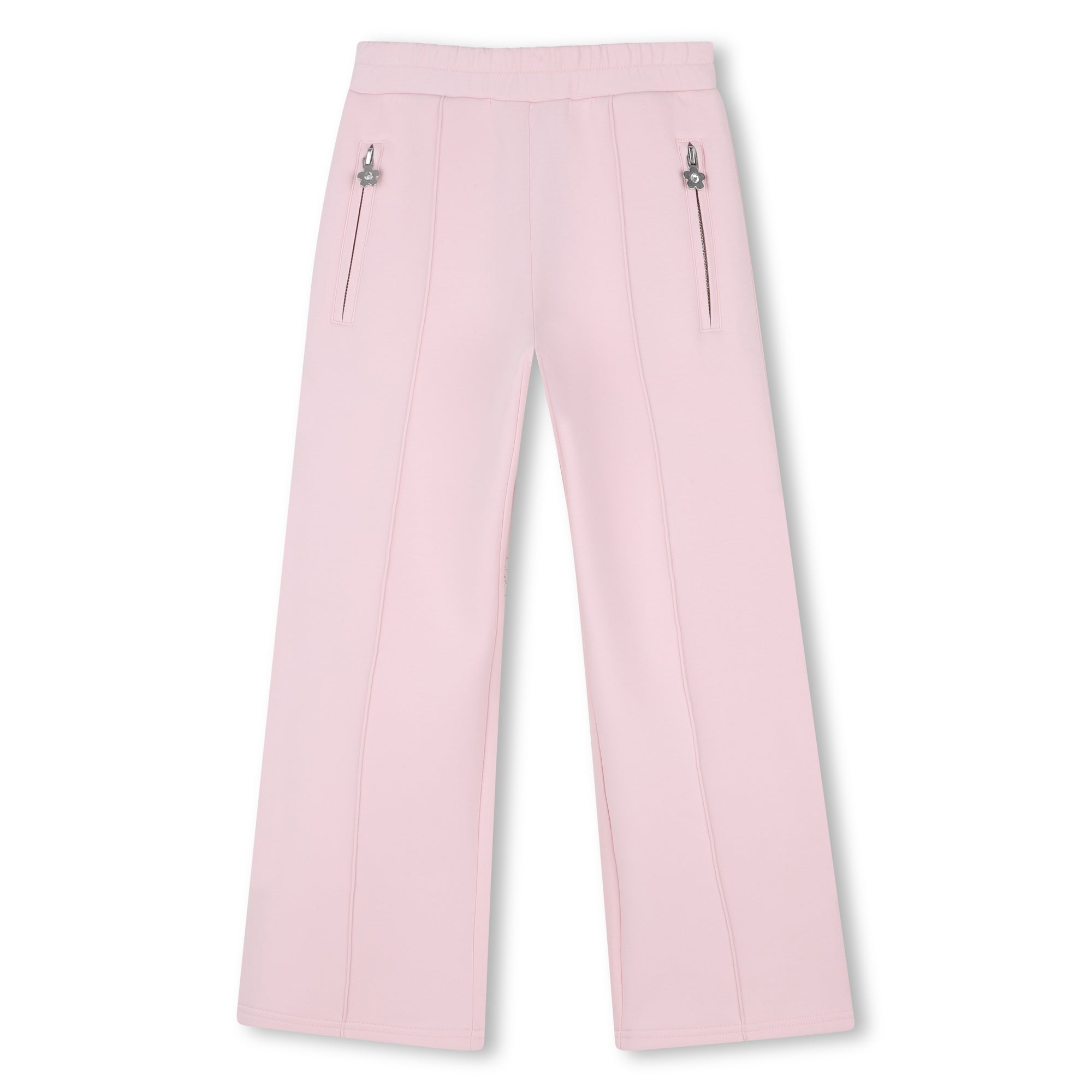 Pink Jersey Jogger Pants with Zip Pockets The Marc Jacobs