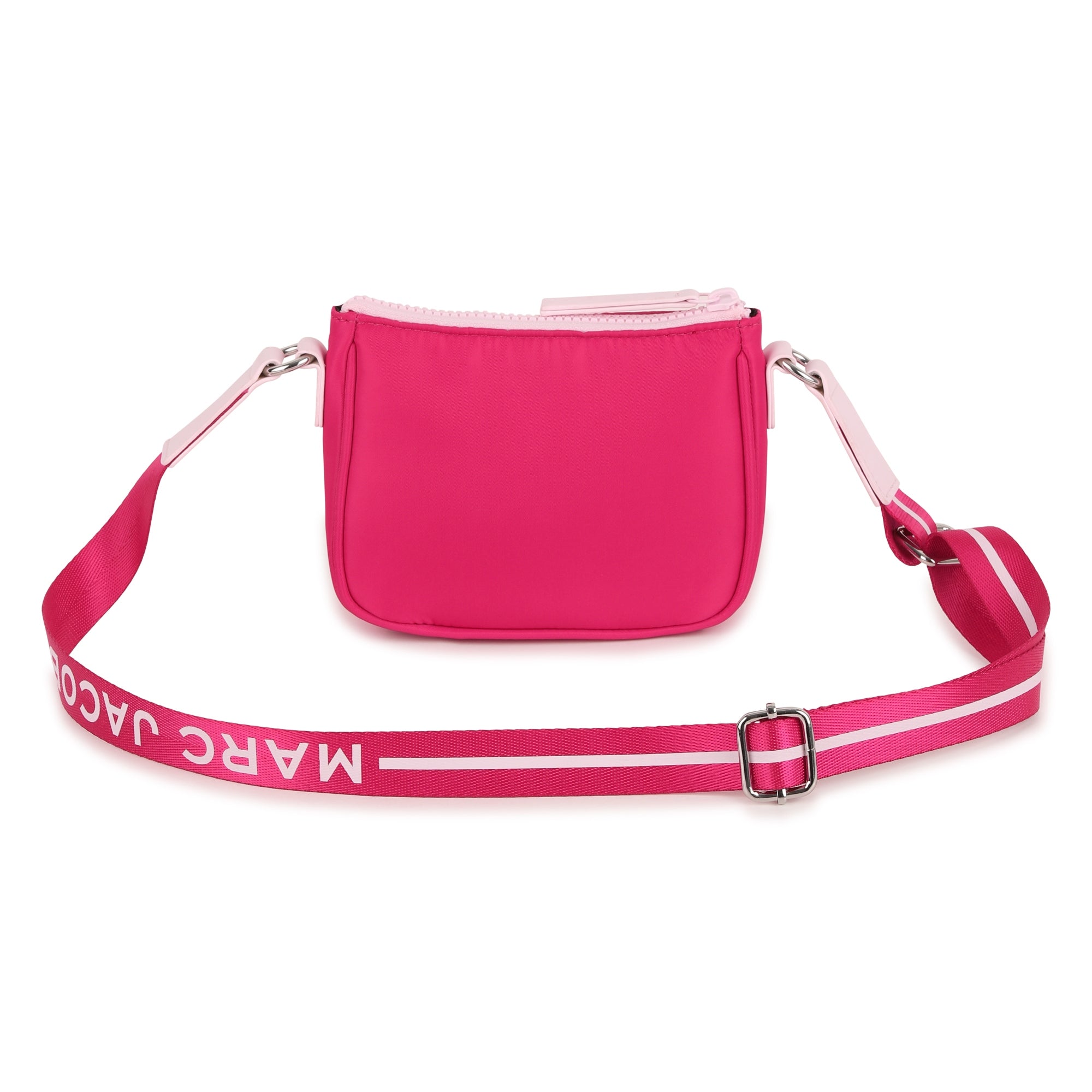 Pink Crossbody Bag with Rhinestone Logo The Marc Jacobs