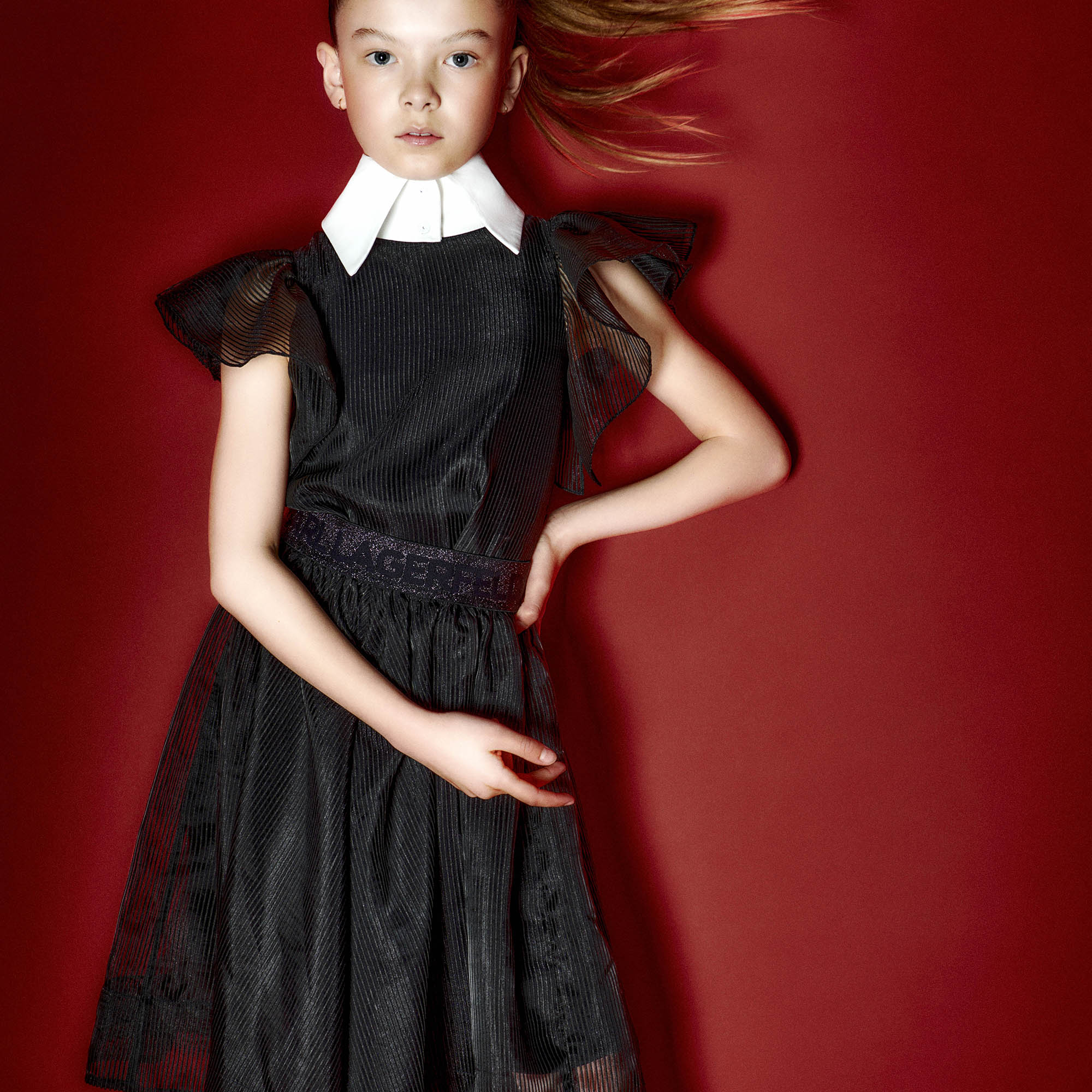 Midi Pleated Skirt Karl Lagerfeld Kids