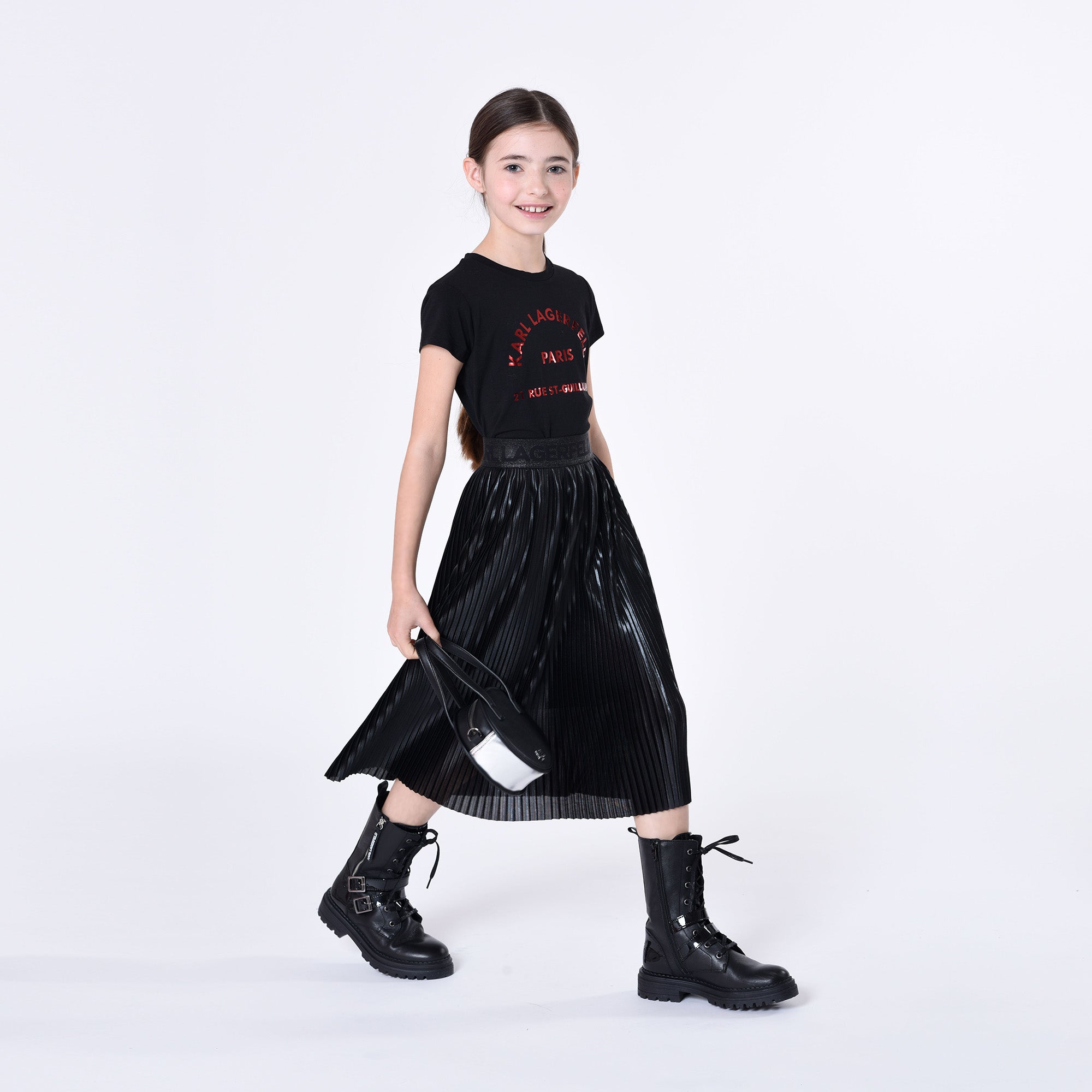 Kids Short Sleeves Tee-Shirt Karl Lagerfeld Kids