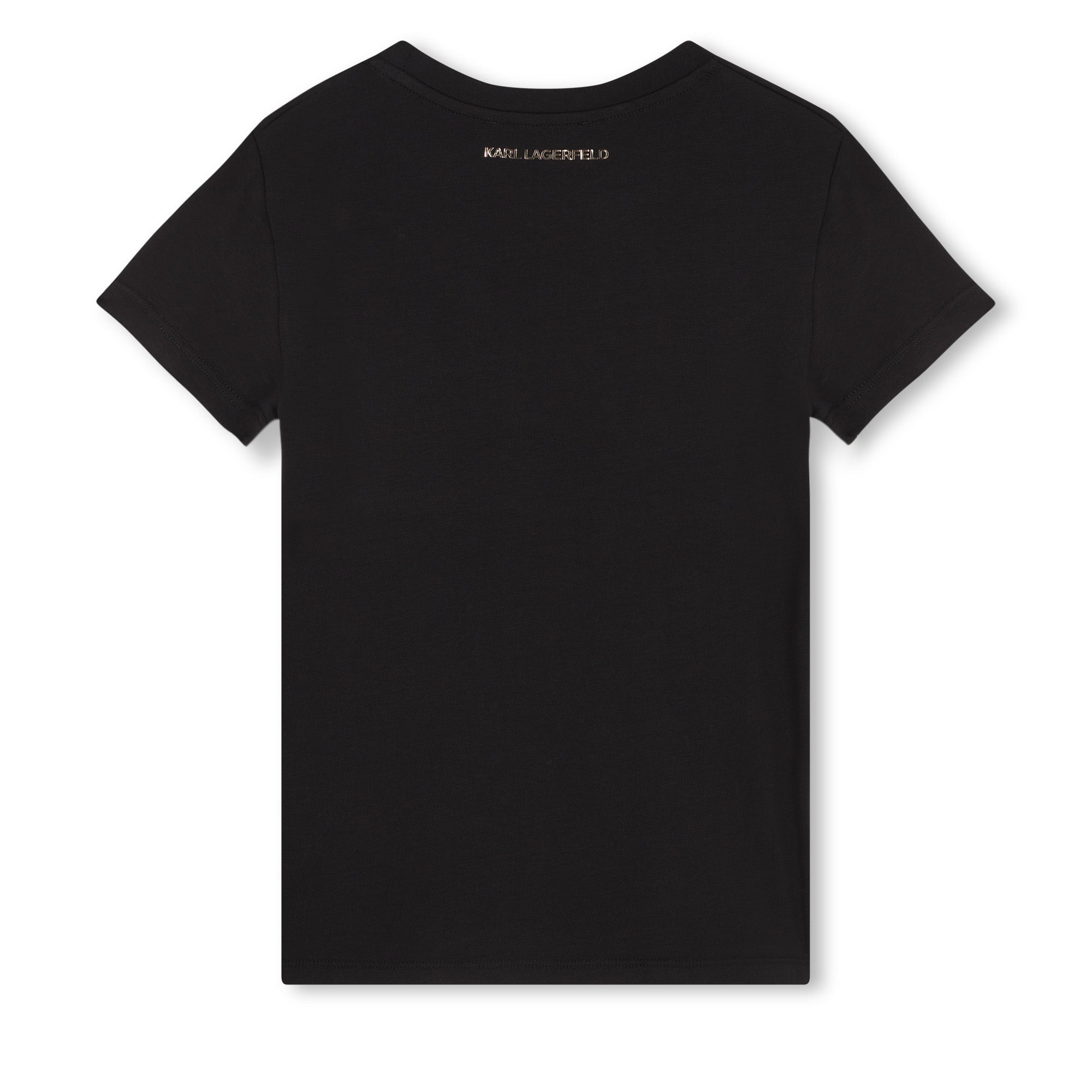 Reversible Sequin Signature Tee-Shirt Karl Lagerfeld Kids