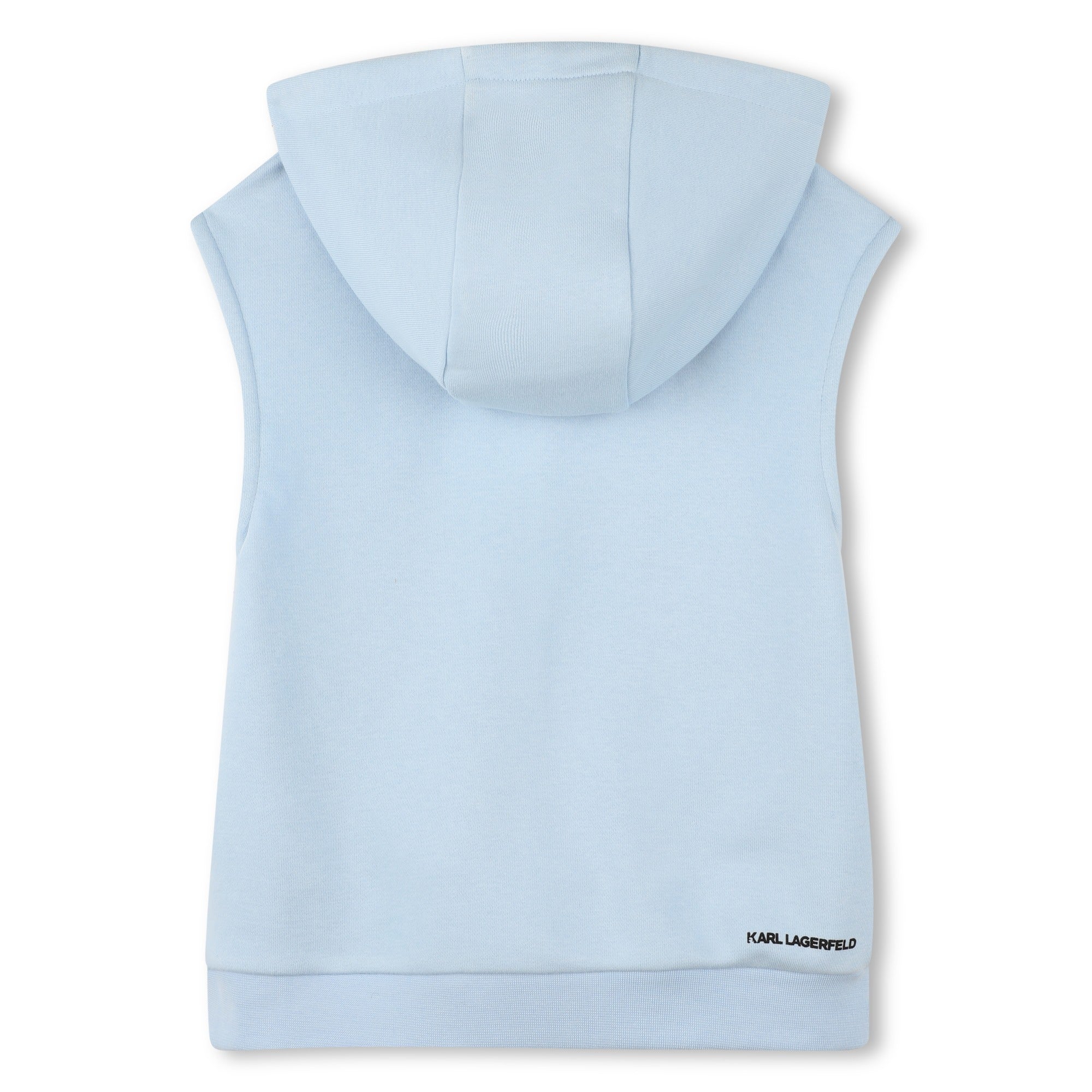Sleeveless Hooded Sweatshirt for Kids Karl Lagerfeld Kids
