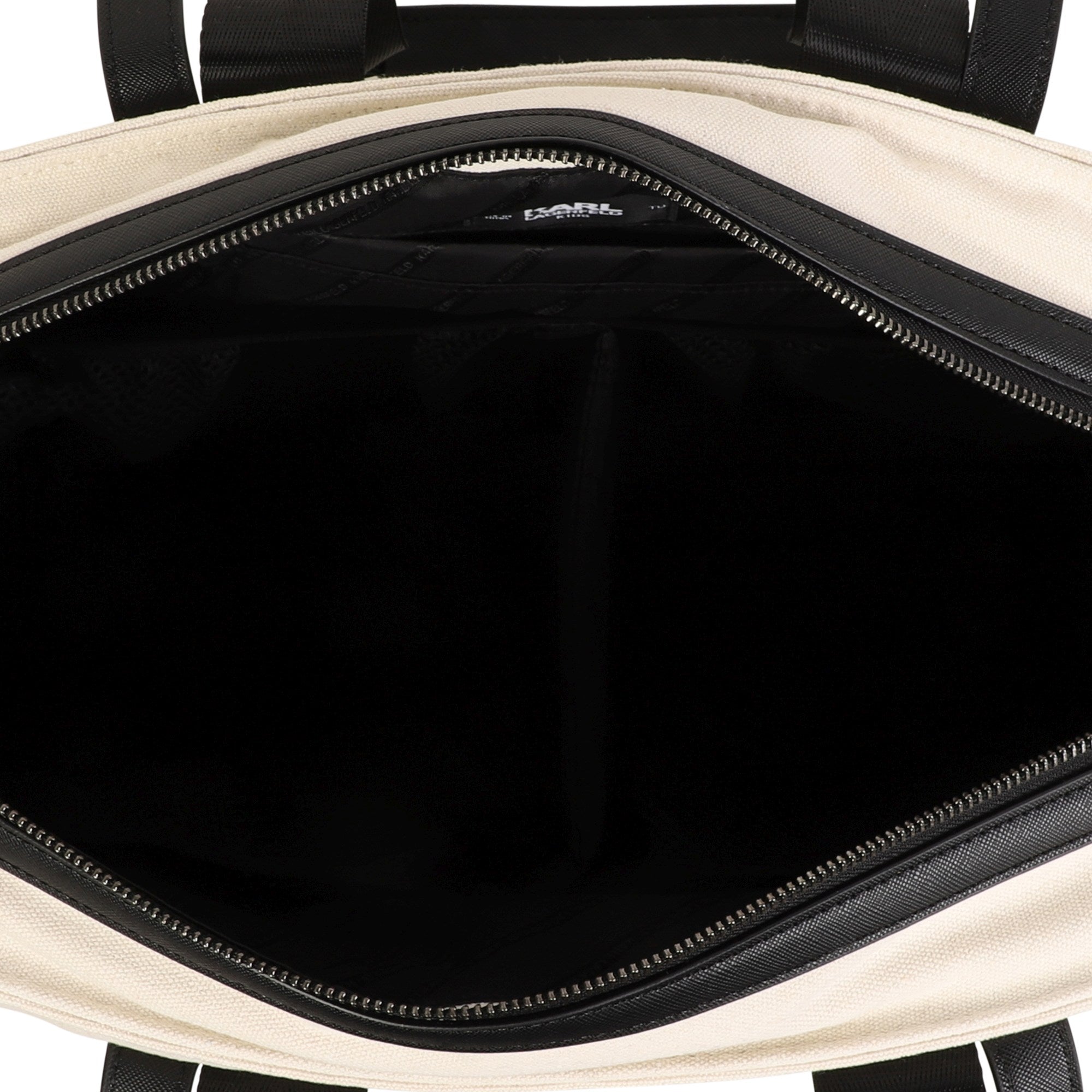 Designer Canvas Changing Bag with Karl & Choupette Badge Karl Lagerfeld Kids