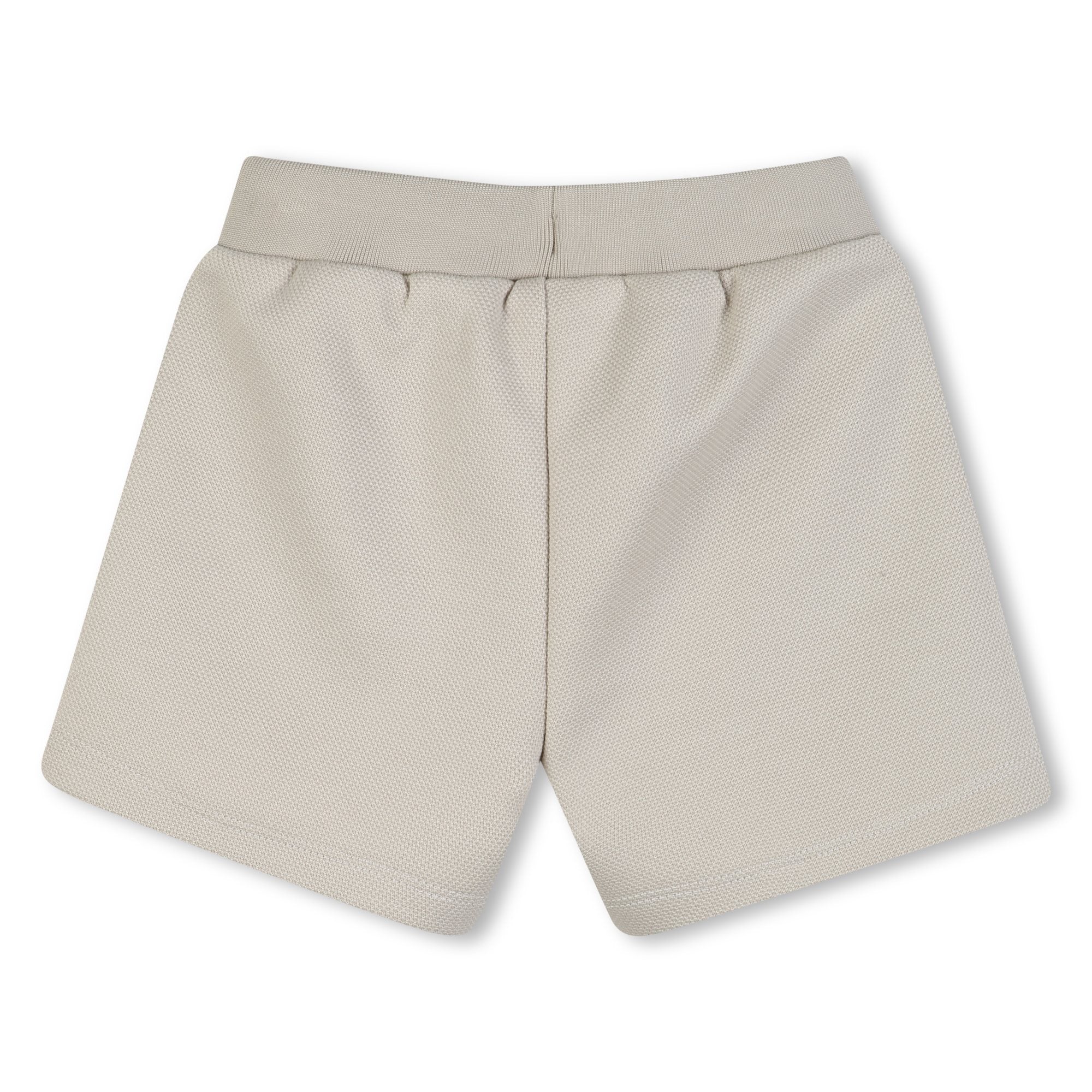 Polo Shirt & Shorts Set in White and Black Karl Lagerfeld Kids