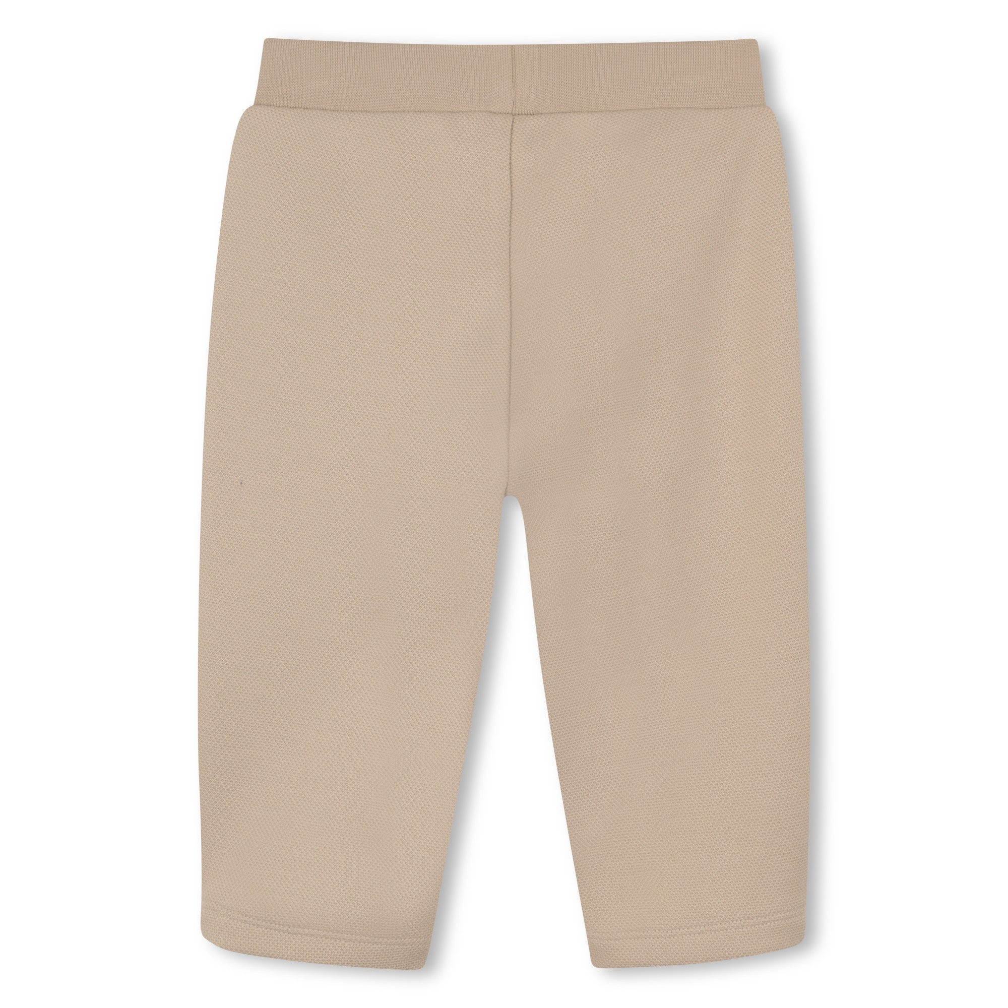 Cardigan, T-Shirt & Trousers Set in Beige Karl Lagerfeld Kids