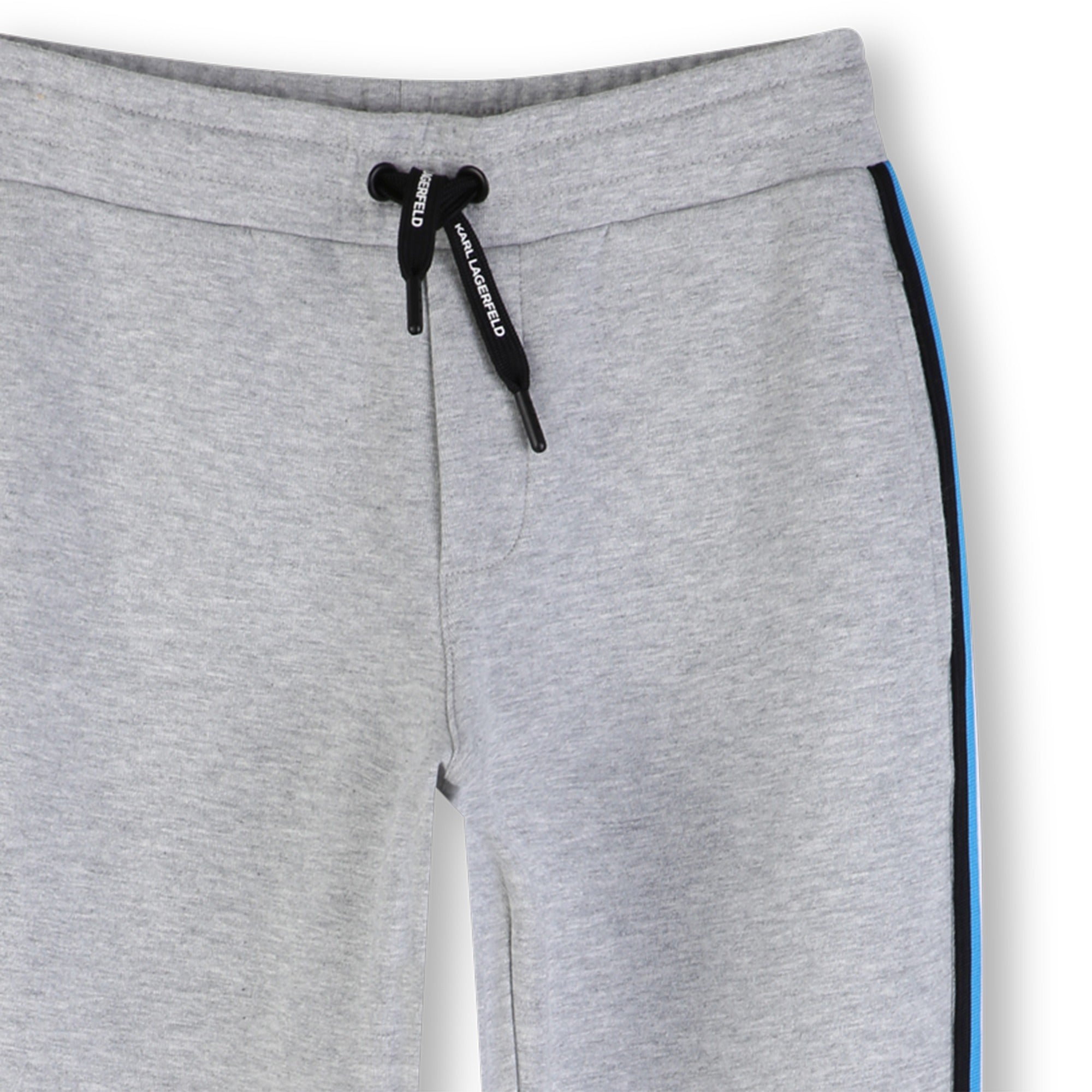 Jog Pants in Grey Double Jersey Karl Lagerfeld Kids