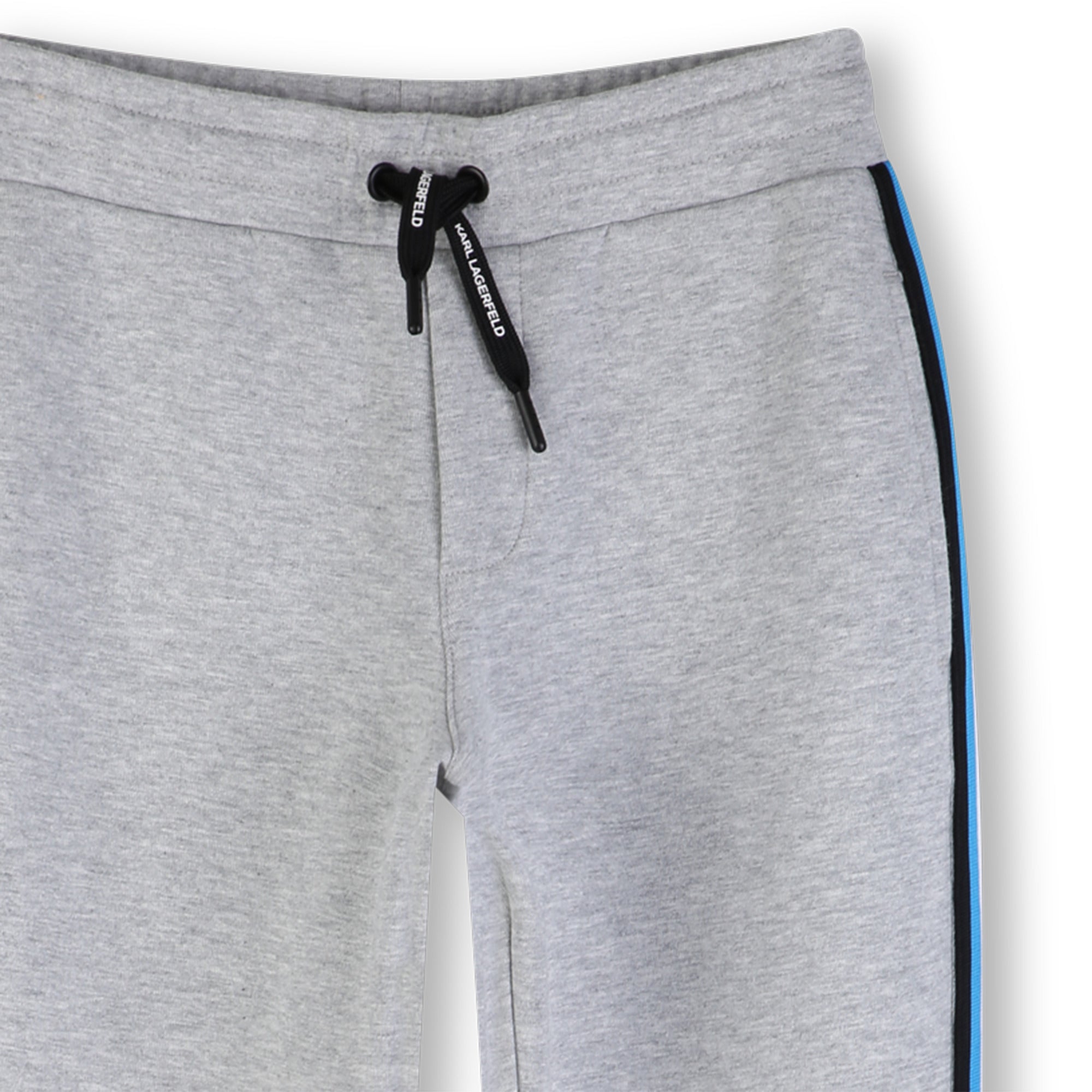 Jog Pants in Grey Double Jersey Karl Lagerfeld Kids